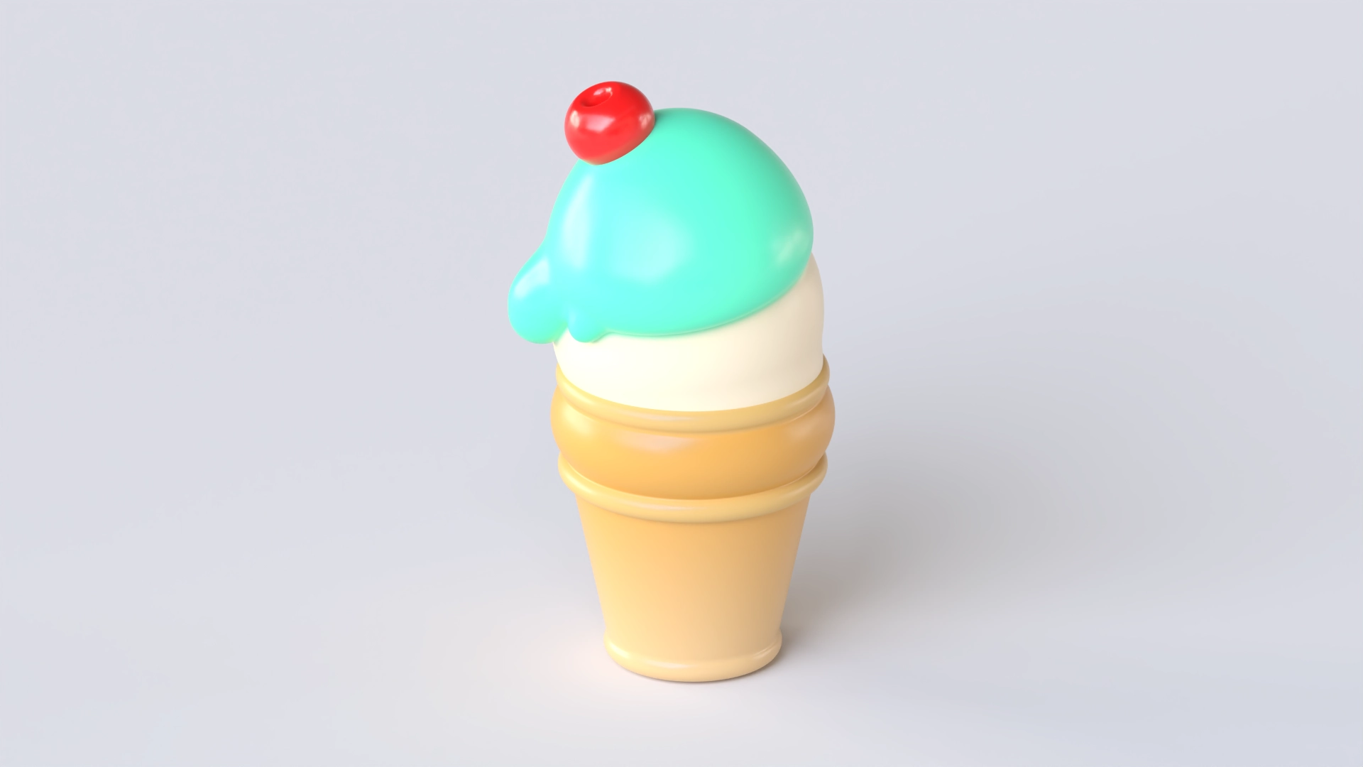 Ice Cream, a 3D model on Womp