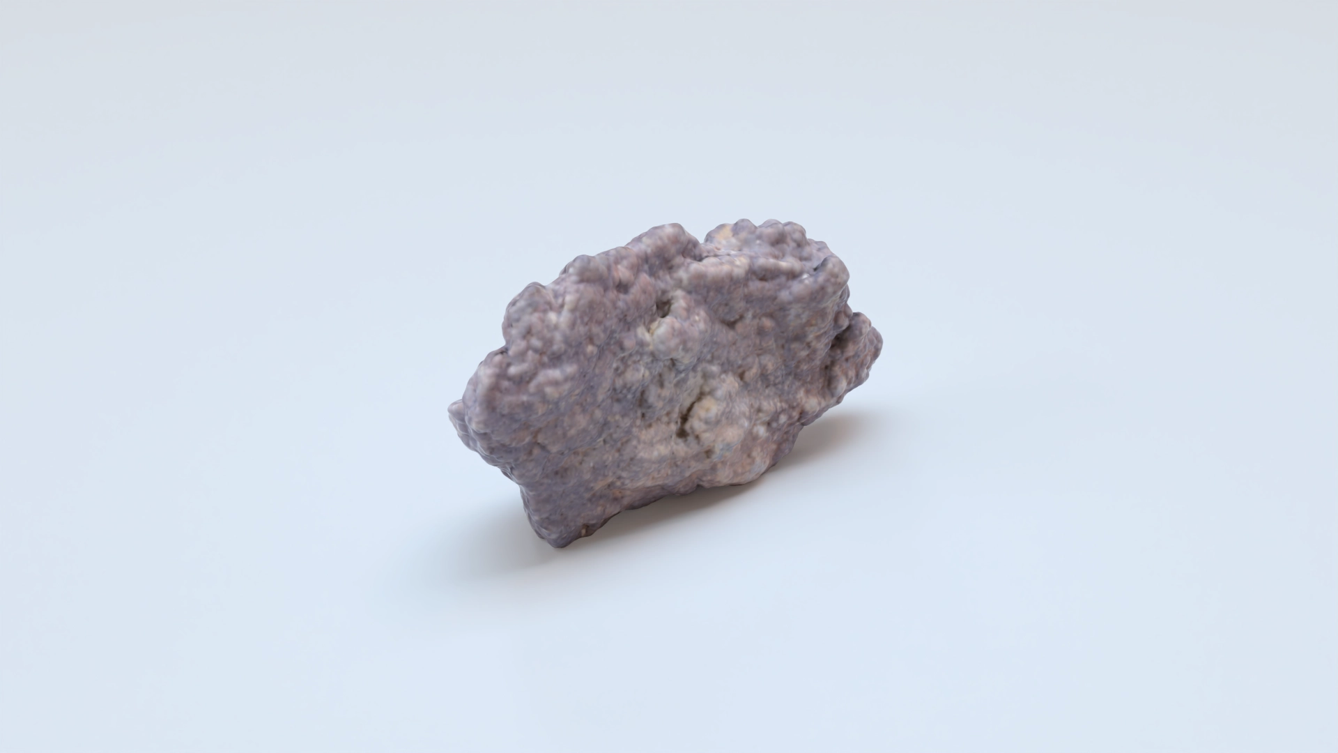 Igneous rock basalt, a 3D model on Womp