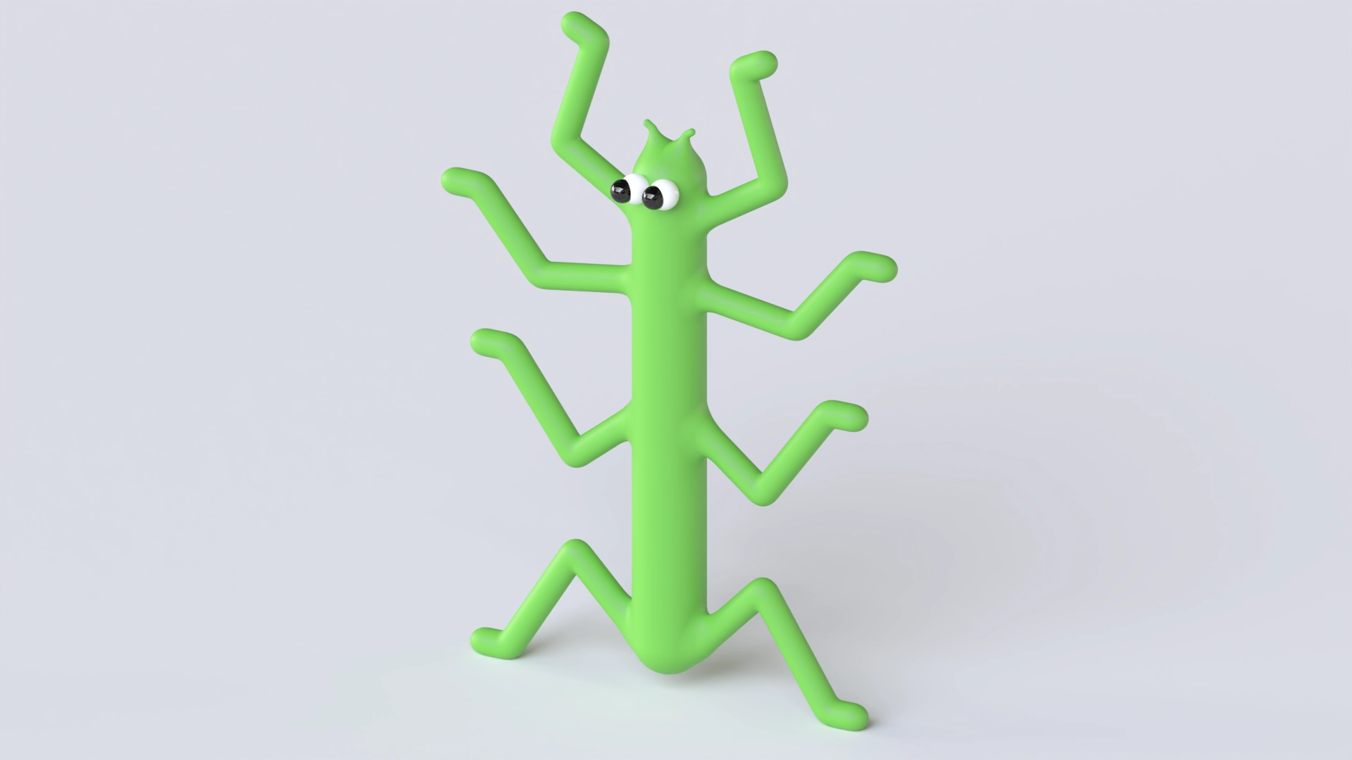 Insect Character, a 3D model on Womp