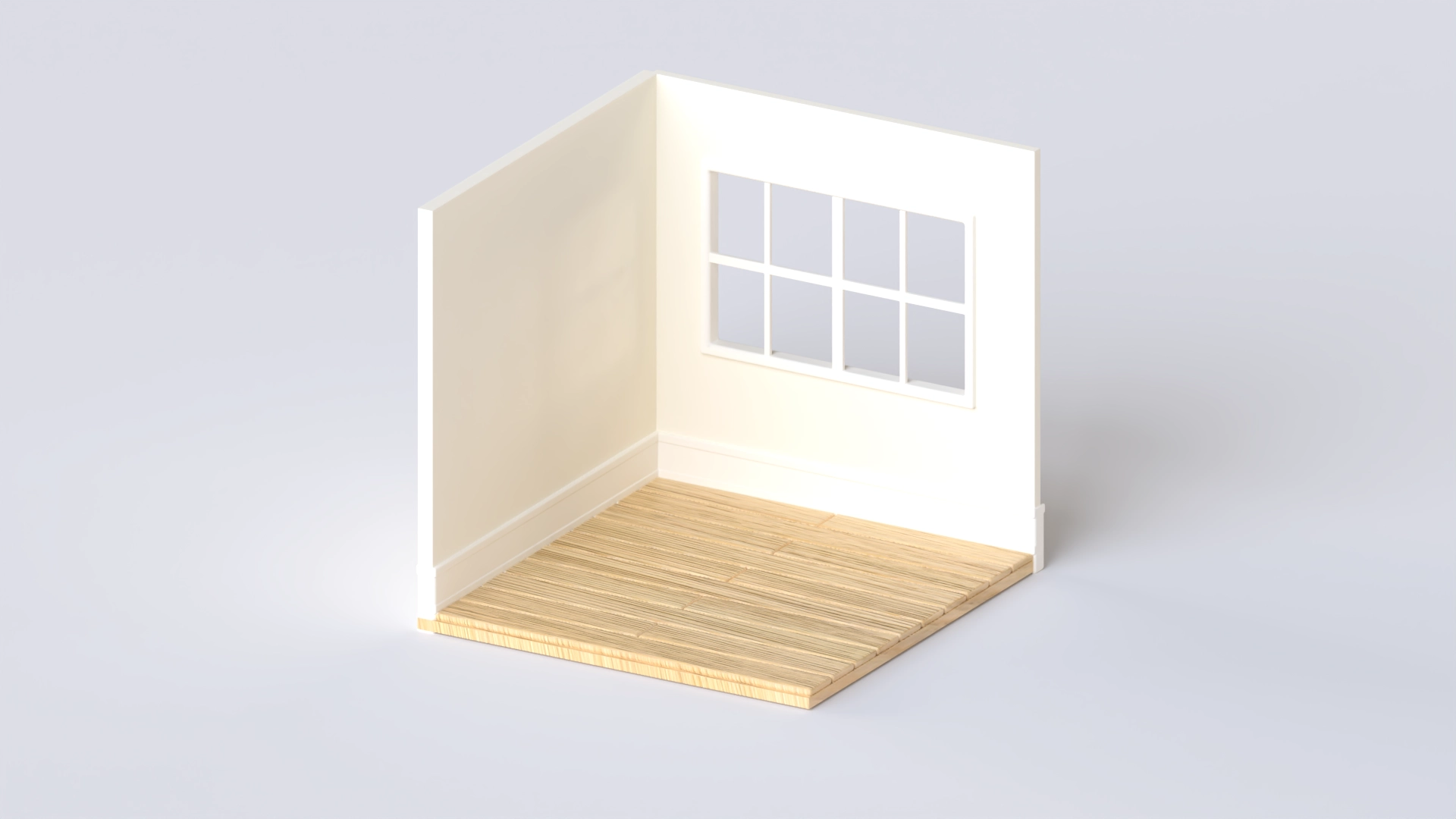 Isometric Room 2, a 3D model on Womp
