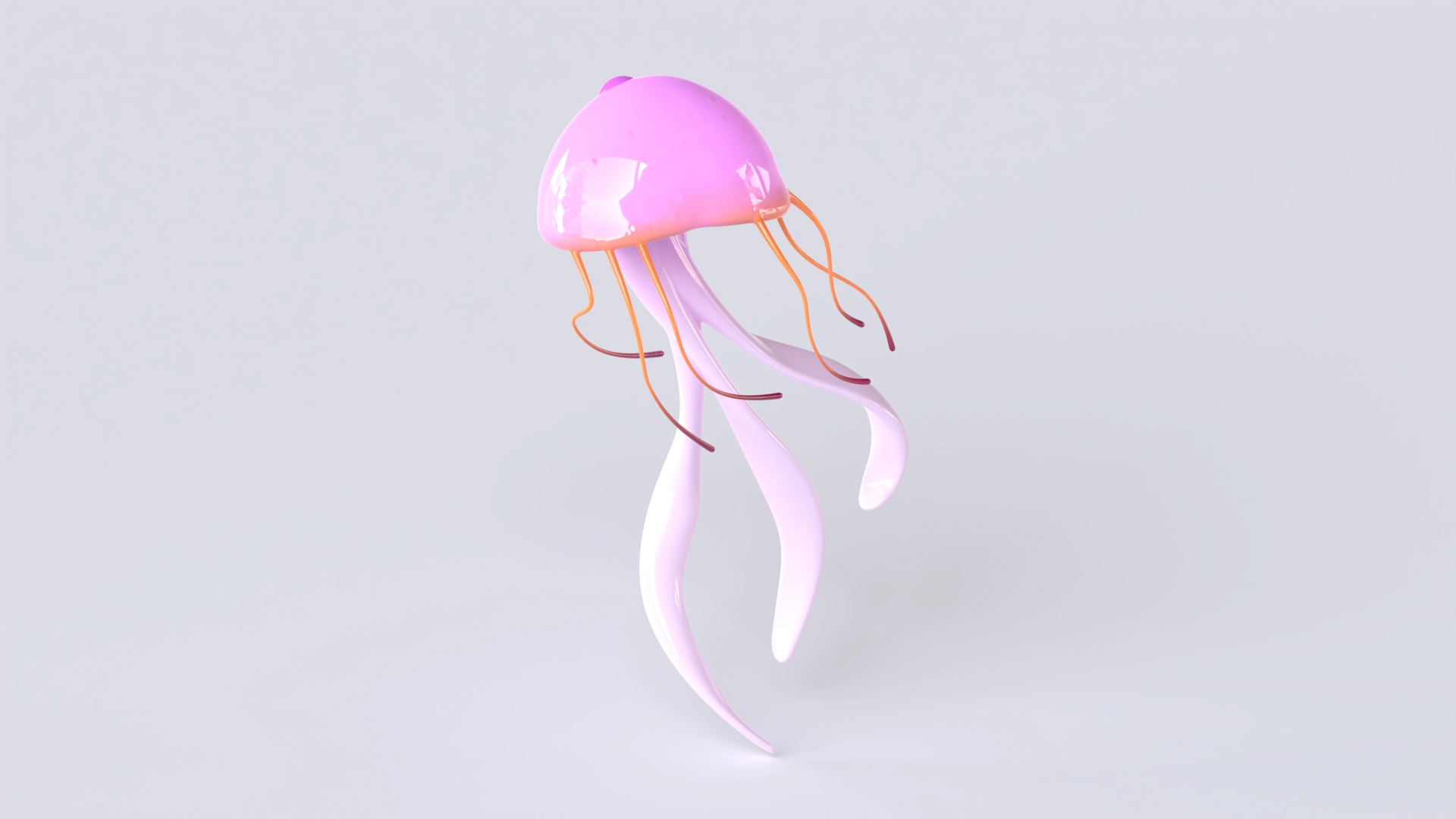 Jellyfish, a 3D model on Womp