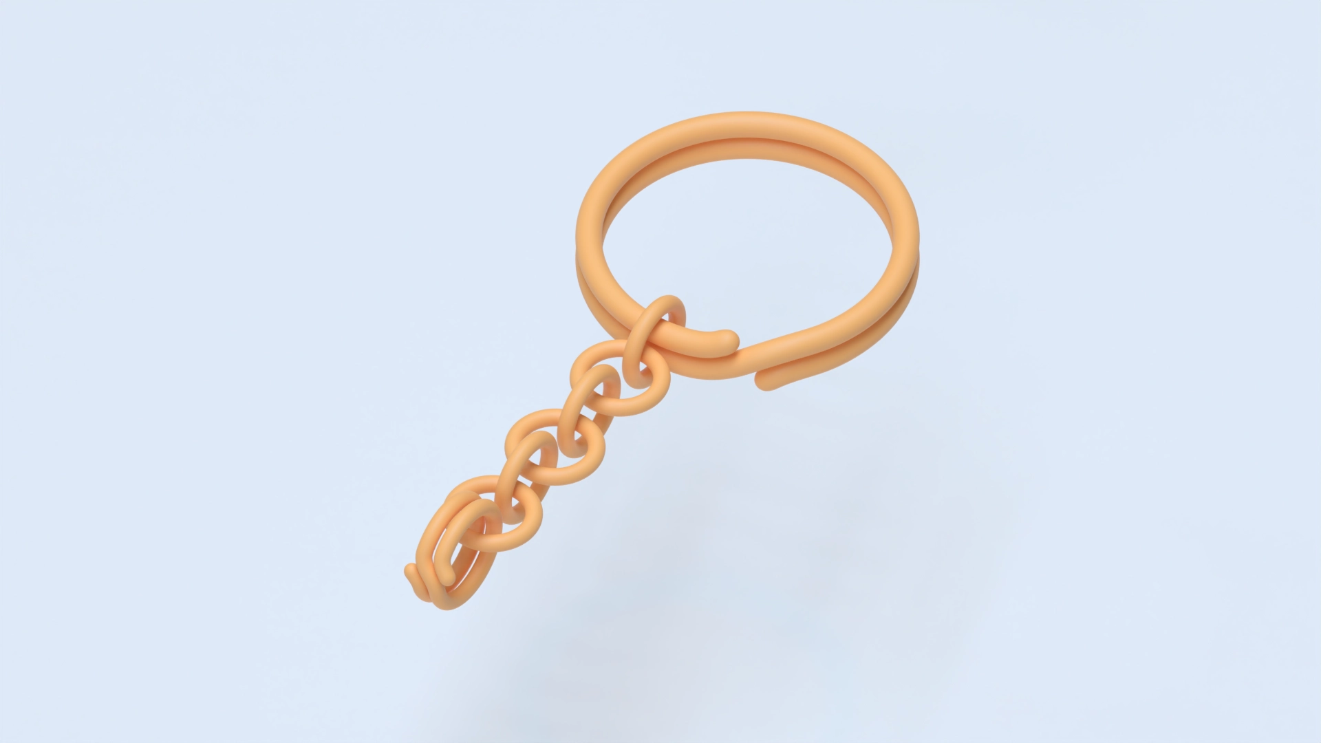 Keychain, a 3D model on Womp
