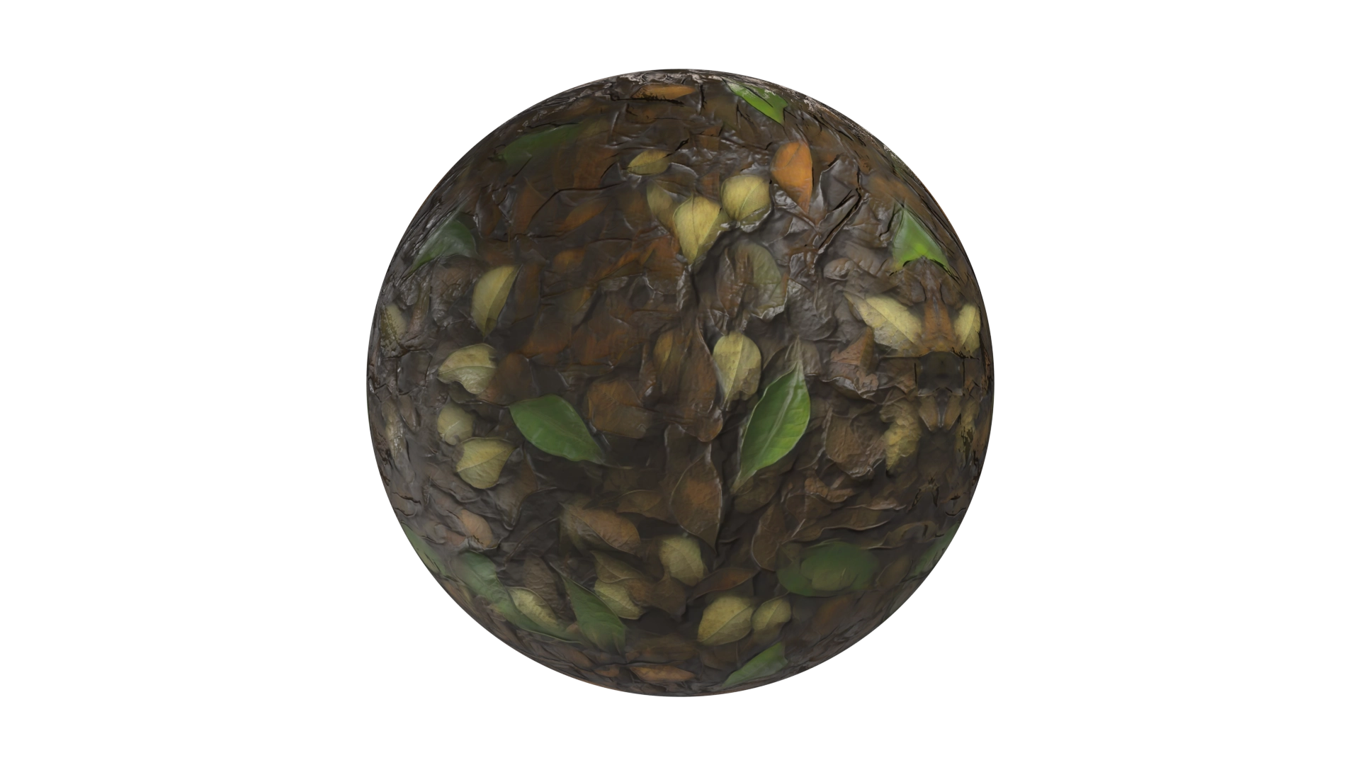 Leaves Ground 2, a 3D material on Womp