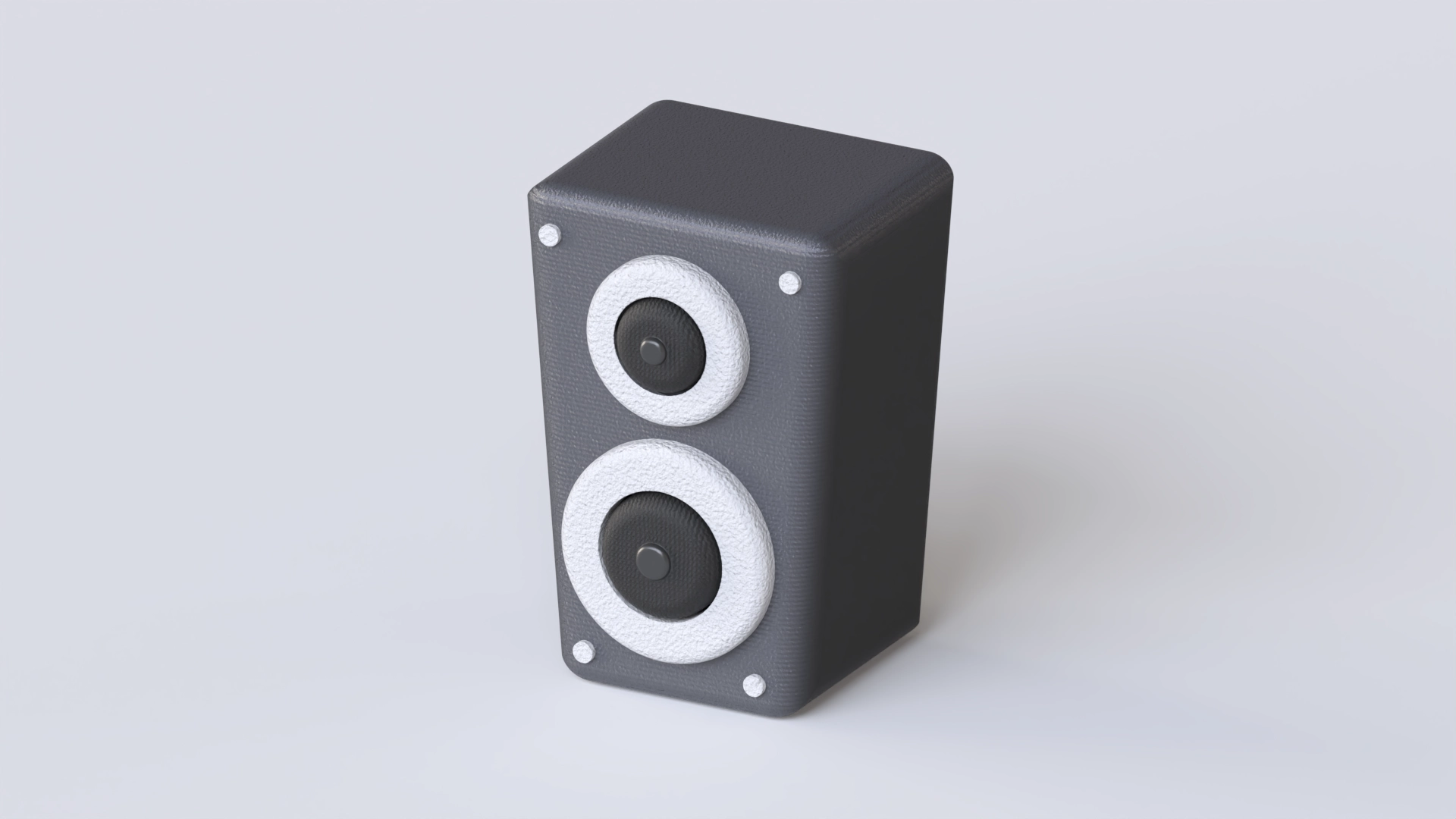 Loudspeaker, a 3D model on Womp