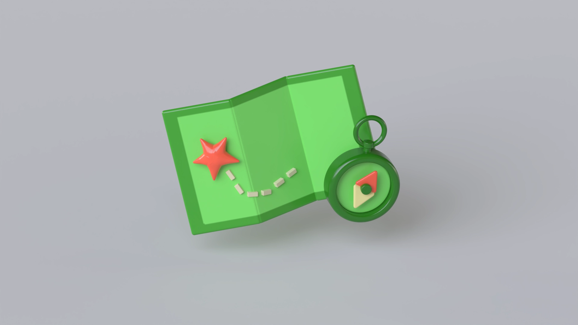 Map, a 3D model on Womp