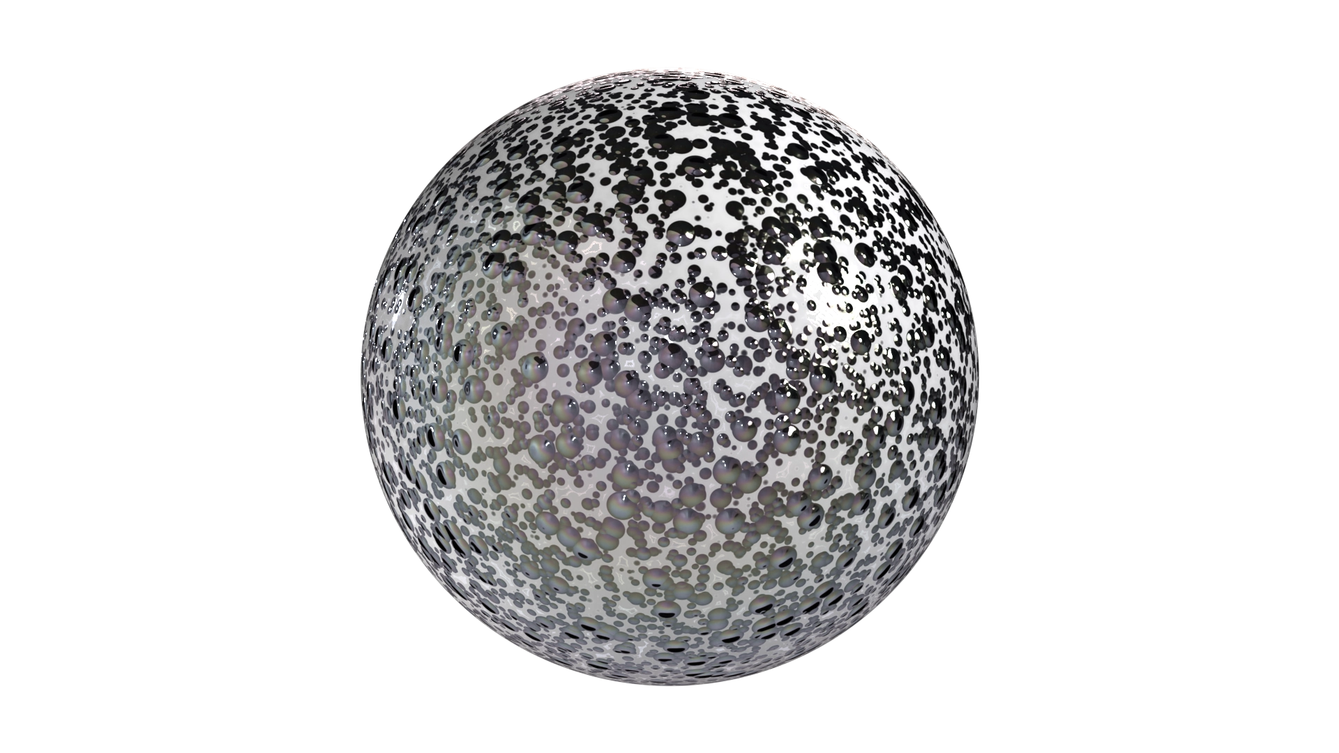 Metal Bubbles, a 3D material on Womp