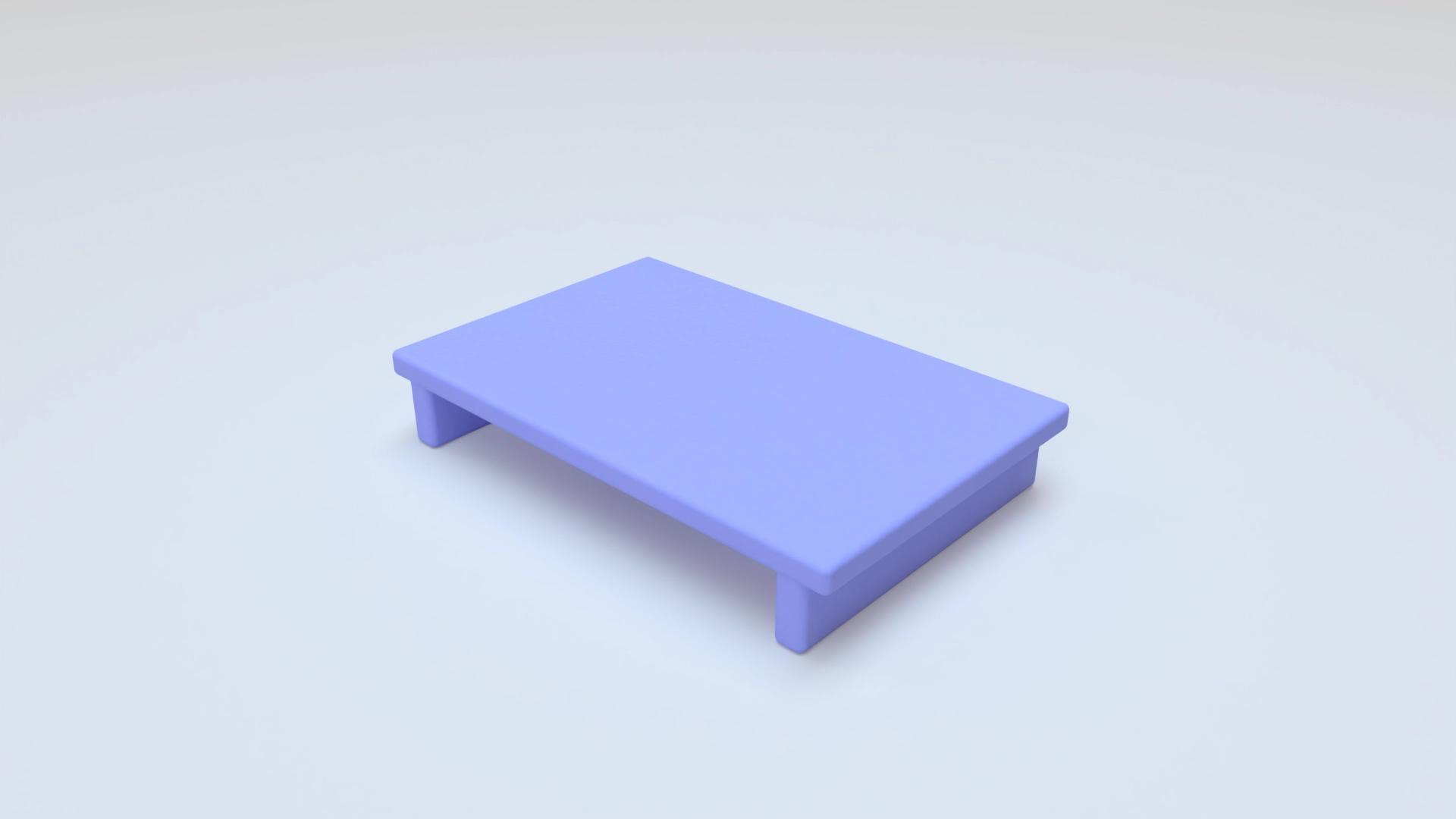 Monitor Stand Template, a 3D model on Womp