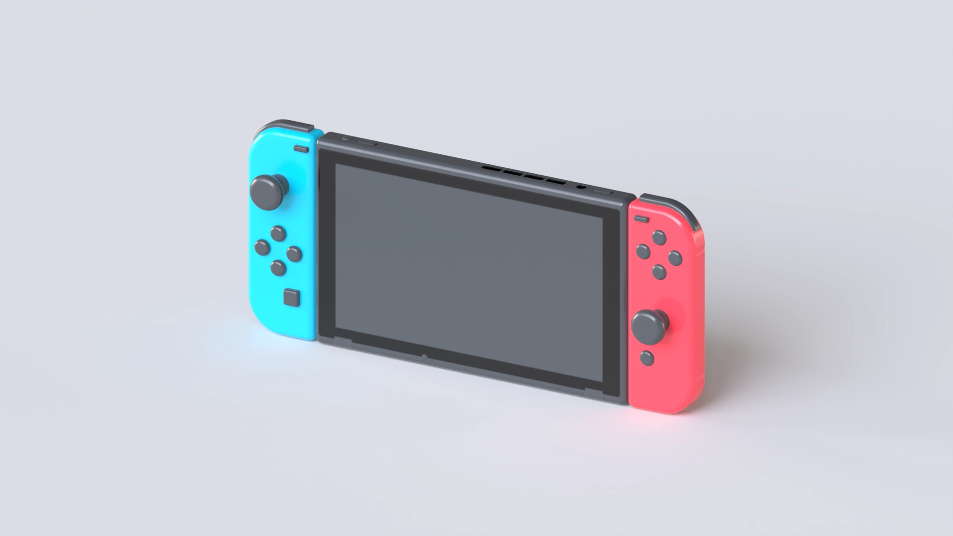 Nintendo Switch, a 3D model on Womp