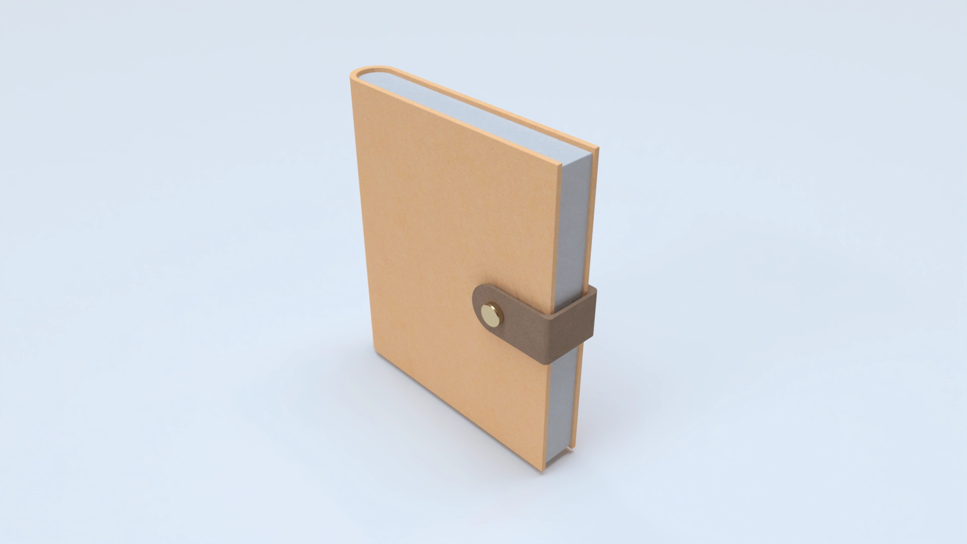 Notebook mockup, a 3D model on Womp