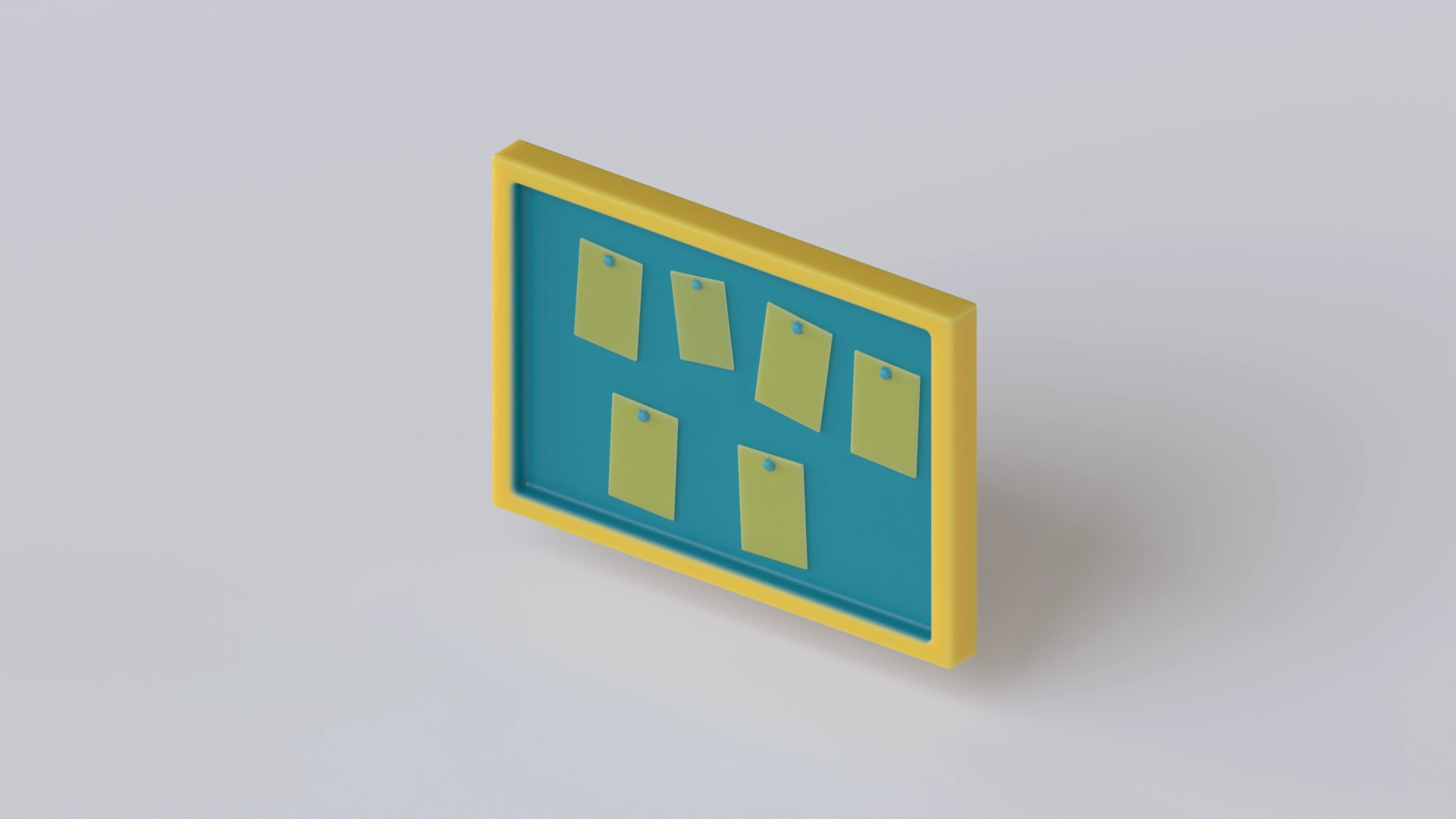 Noticeboard, a 3D model on Womp