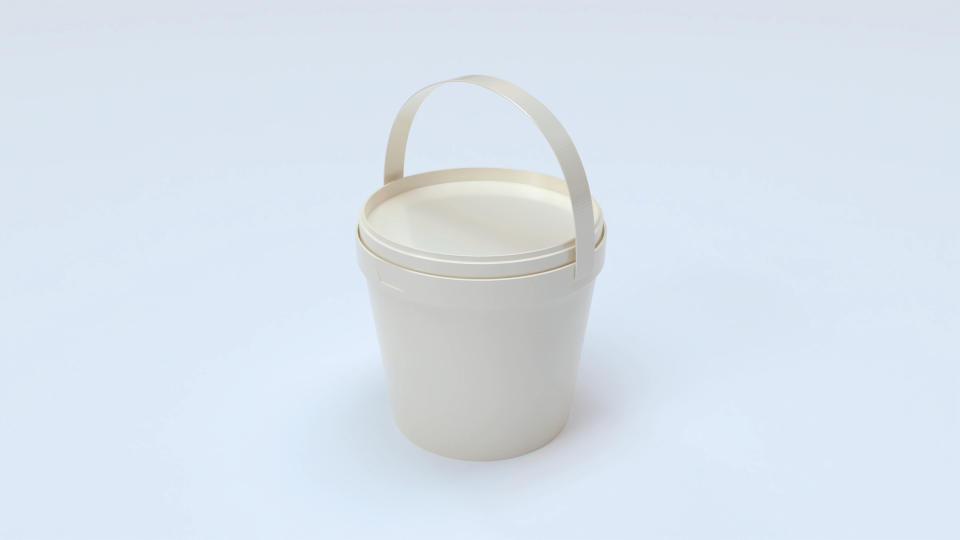 Packaging Plastic Bucket Mockup 509140, a 3D model on Womp