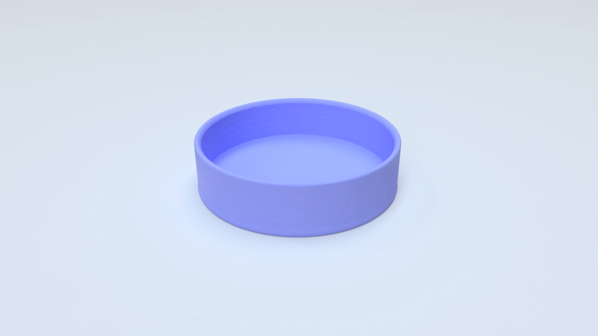 Pet Bowl Ø21cm Template, a 3D model on Womp