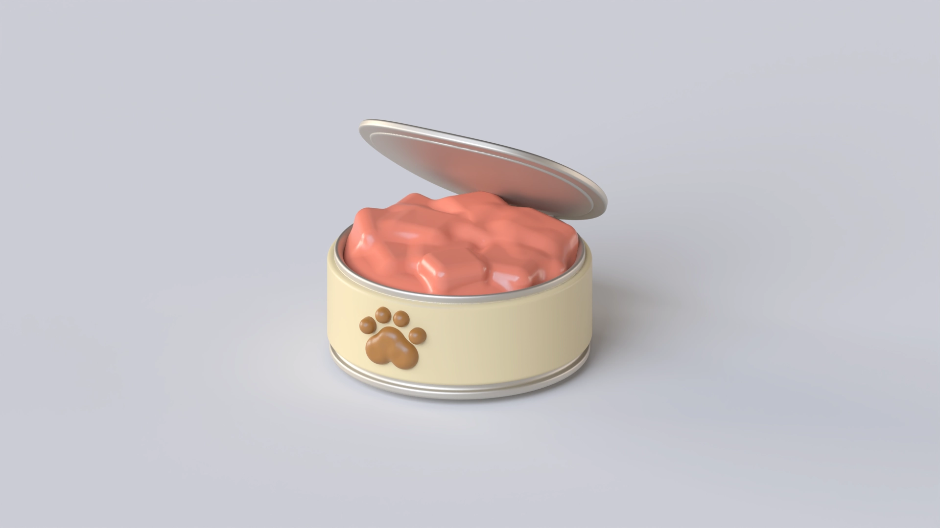 Pet Food Can, a 3D model on Womp