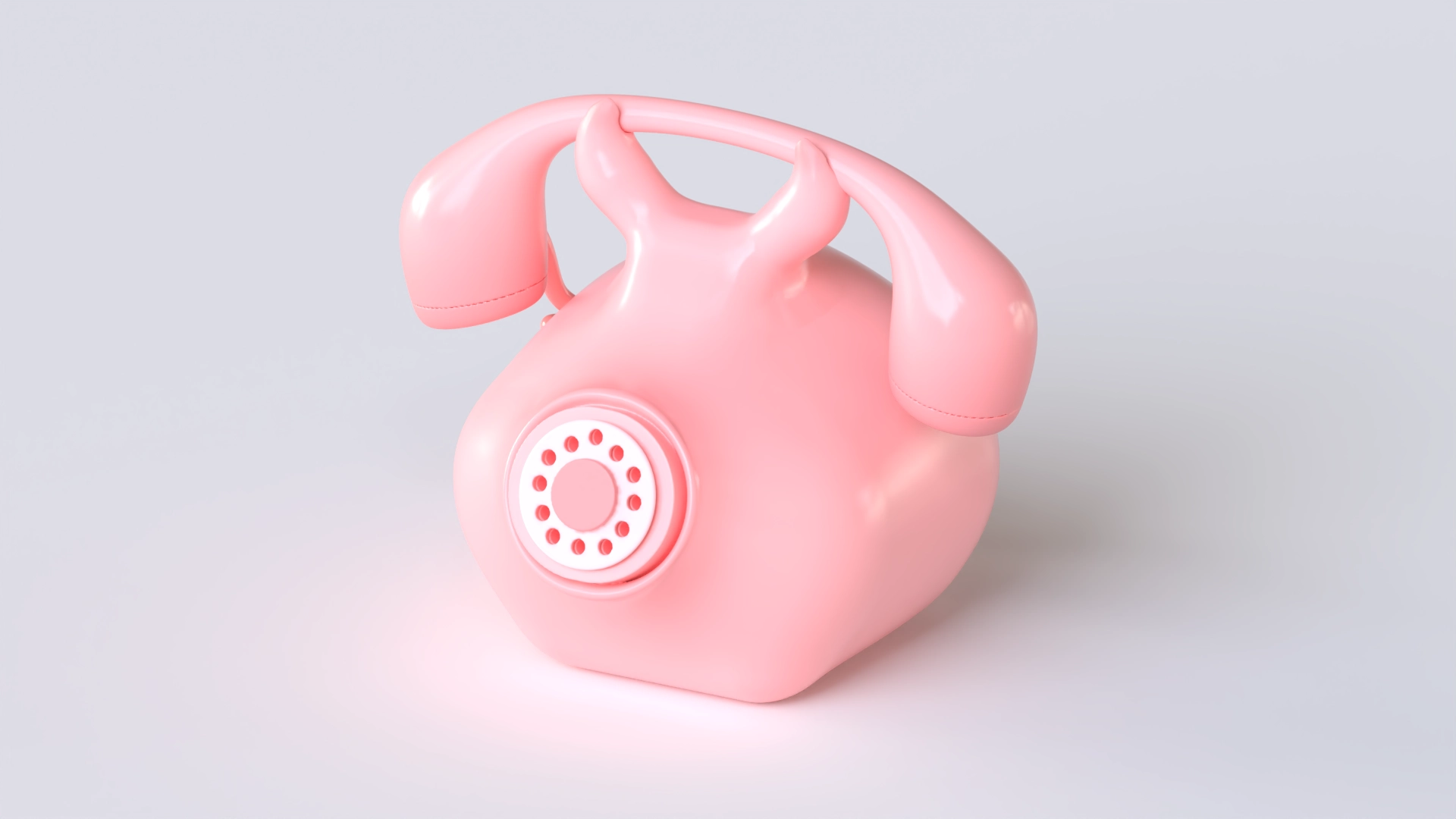 Pig Phone, a 3D model on Womp
