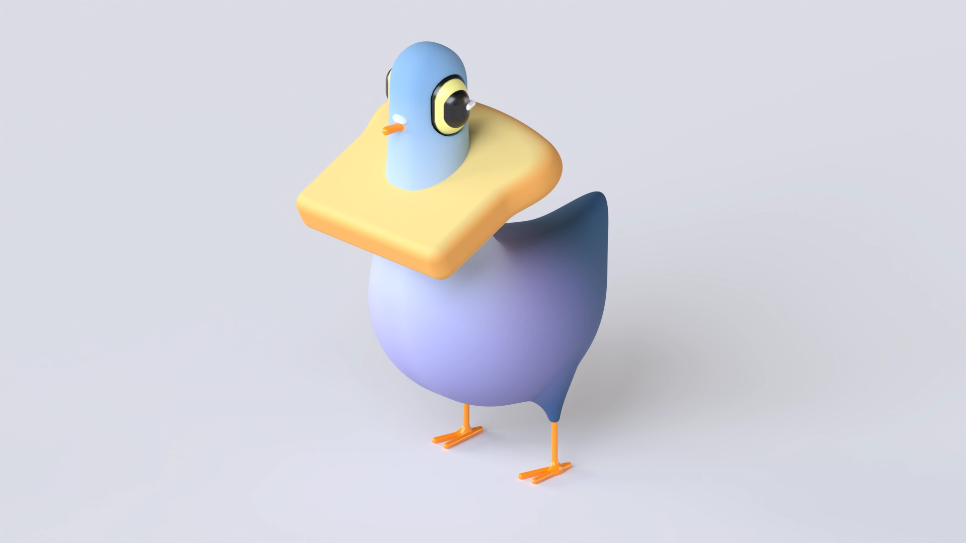 Pigeon, a 3D model on Womp