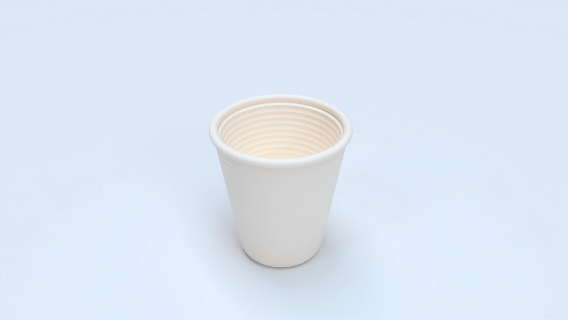 Plastic cup, a 3D model on Womp