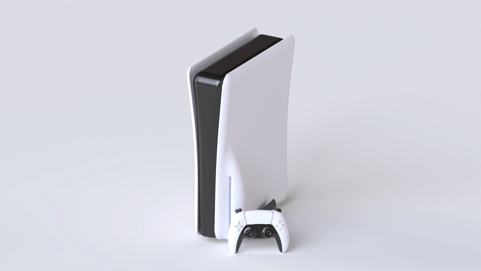 Play Station 5, a 3D model on Womp