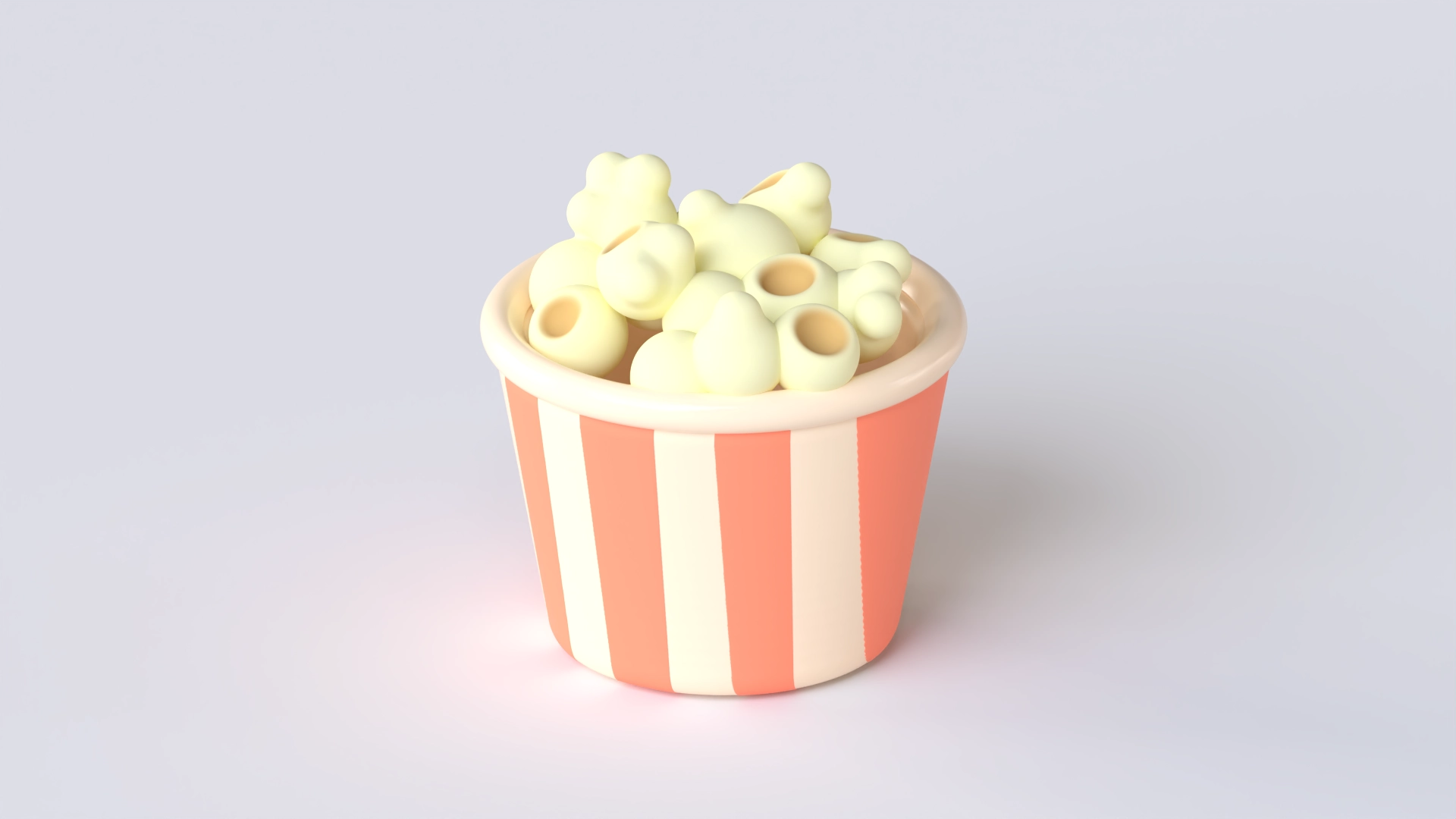 Popcorn, a 3D model on Womp