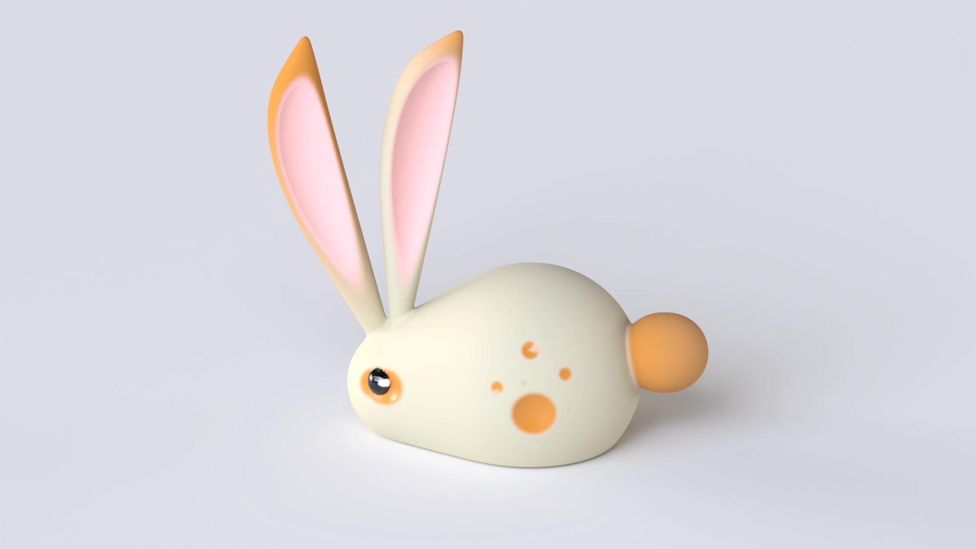 Rabbit, a 3D model on Womp