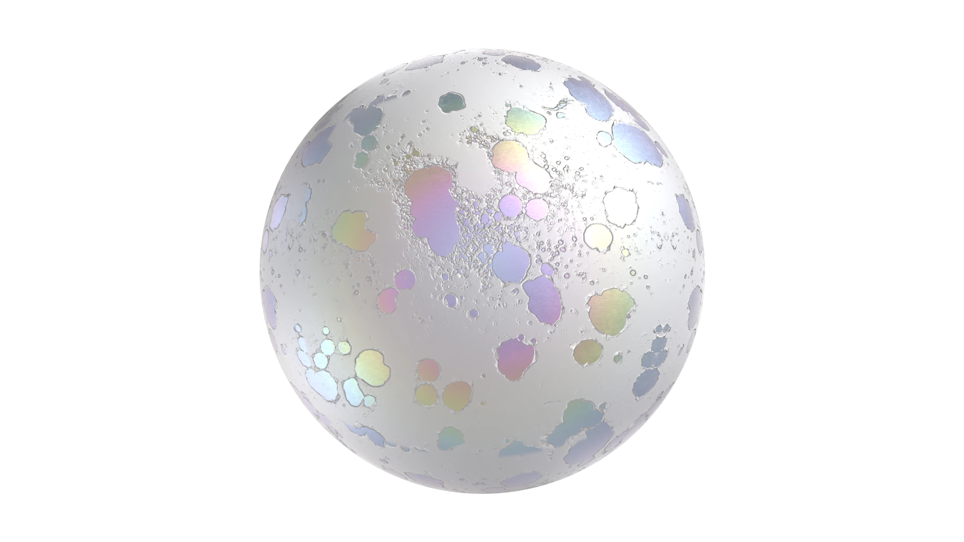 Rainbow Paint Peel, a 3D material on Womp