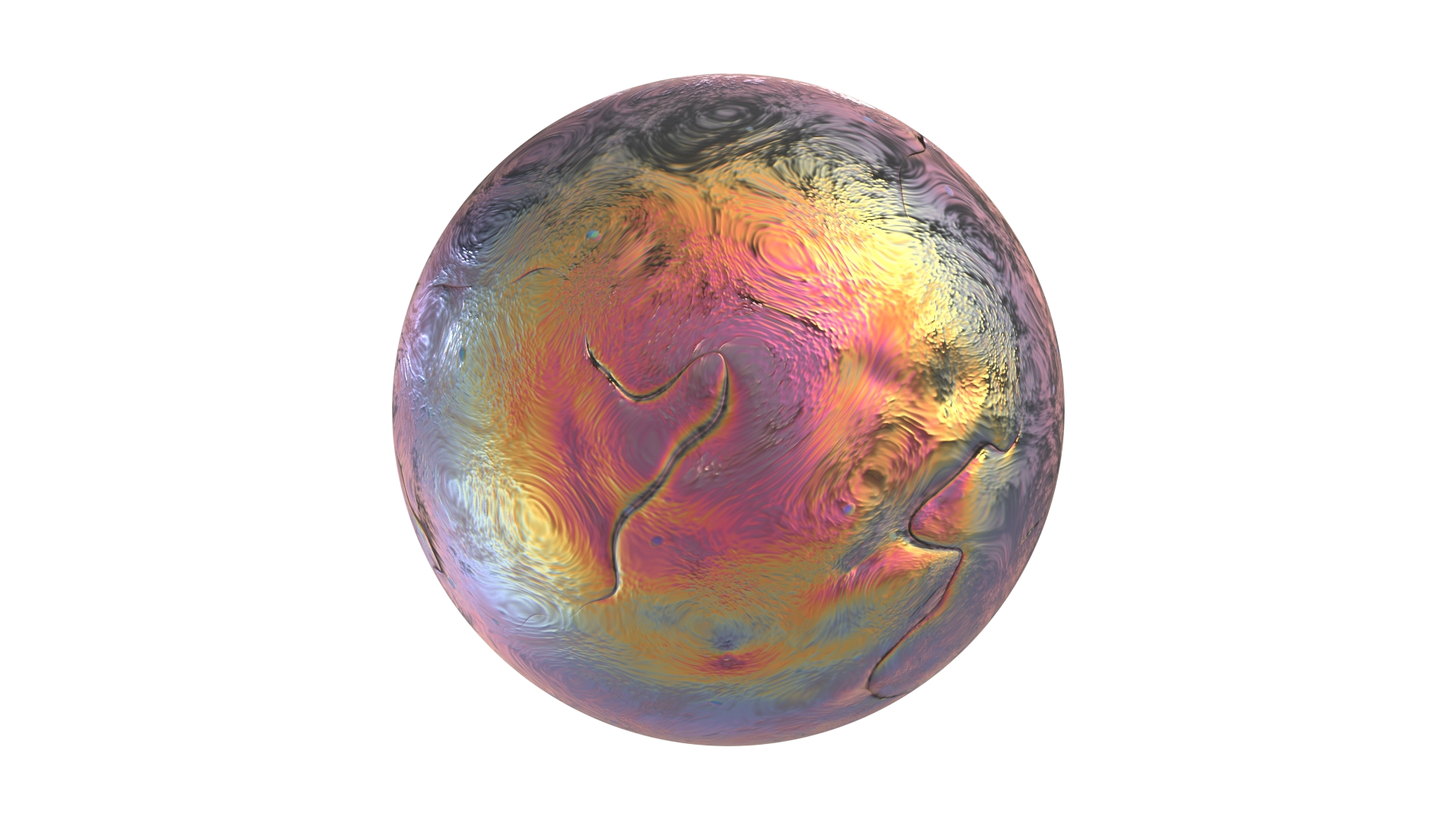Rainbow Red Clay, a 3D material on Womp