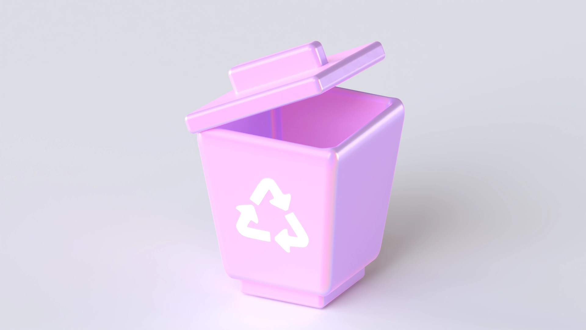Recycling Bin, a 3D model on Womp