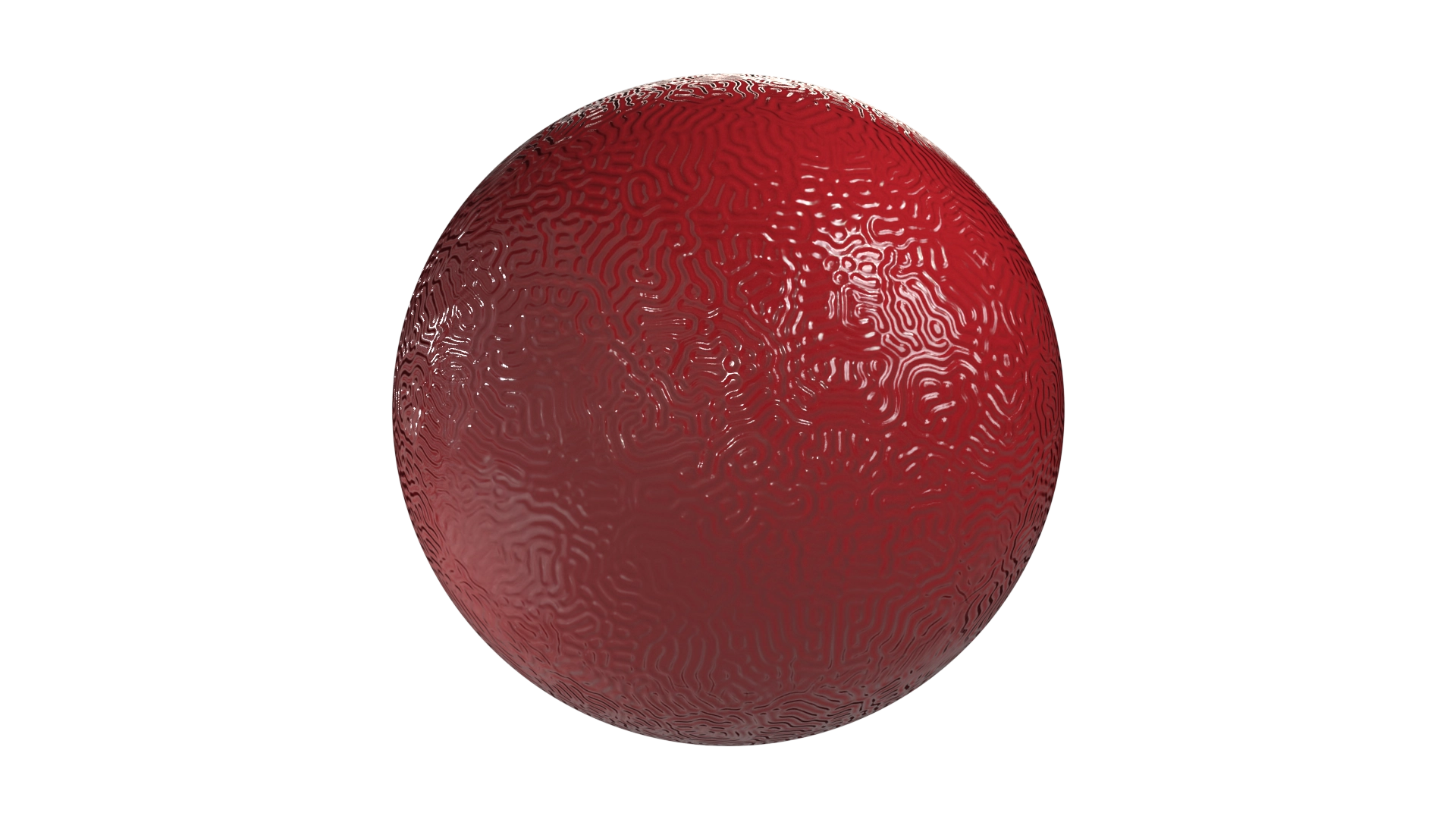 Red Plastic With Pattern, a 3D material on Womp
