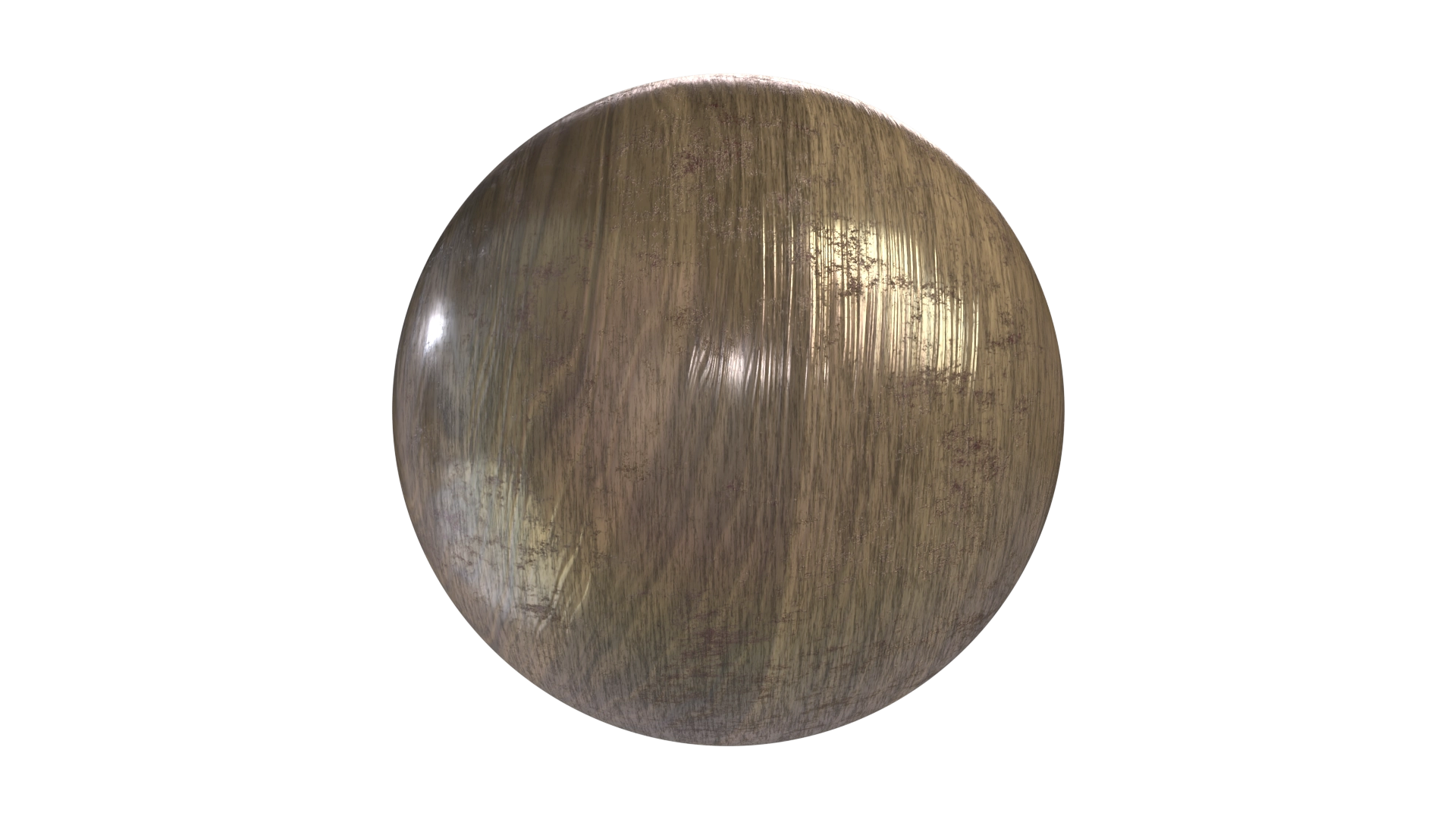 Reflective Wood, a 3D material on Womp