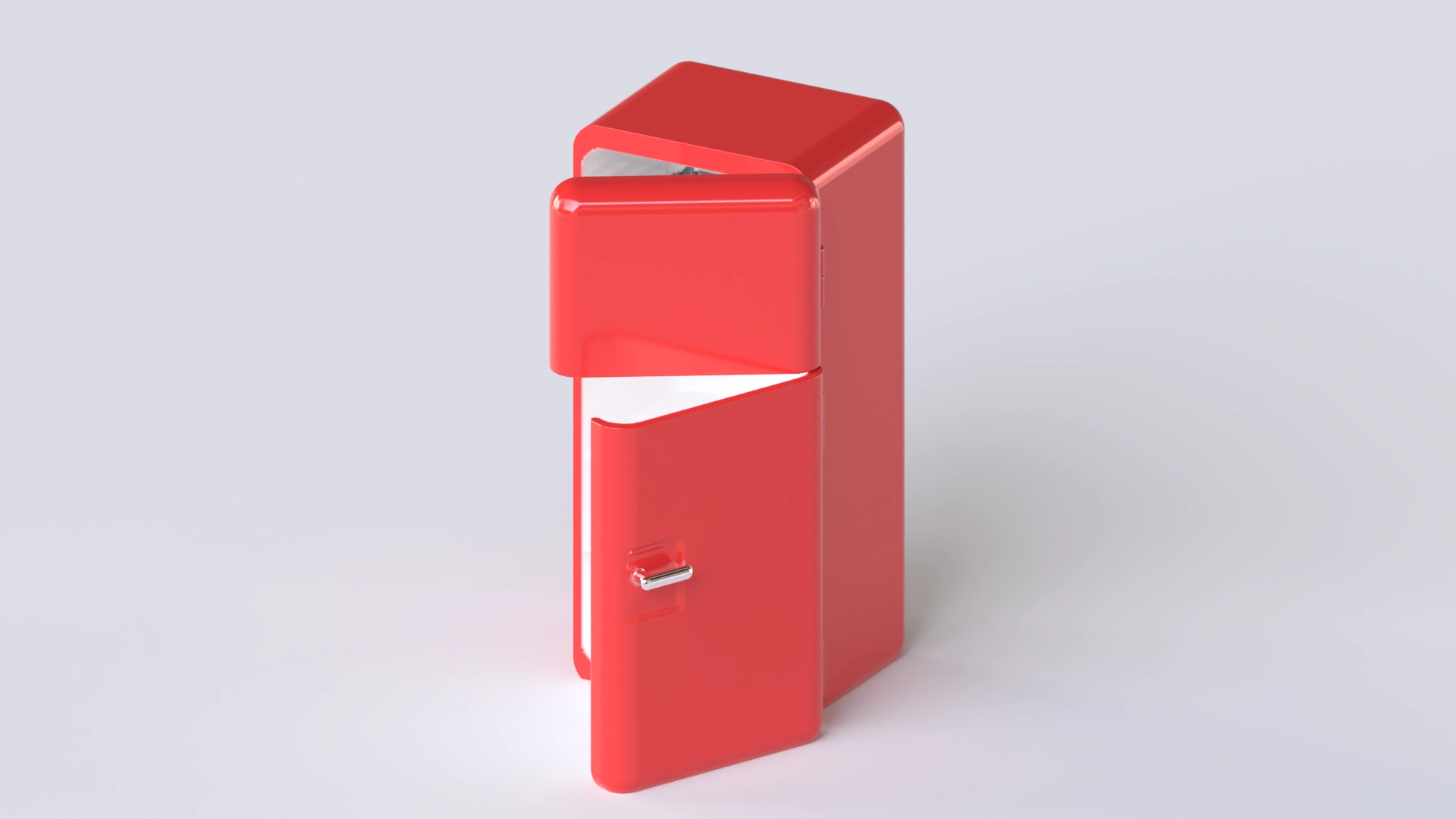 Refrigerator 4, a 3D model on Womp