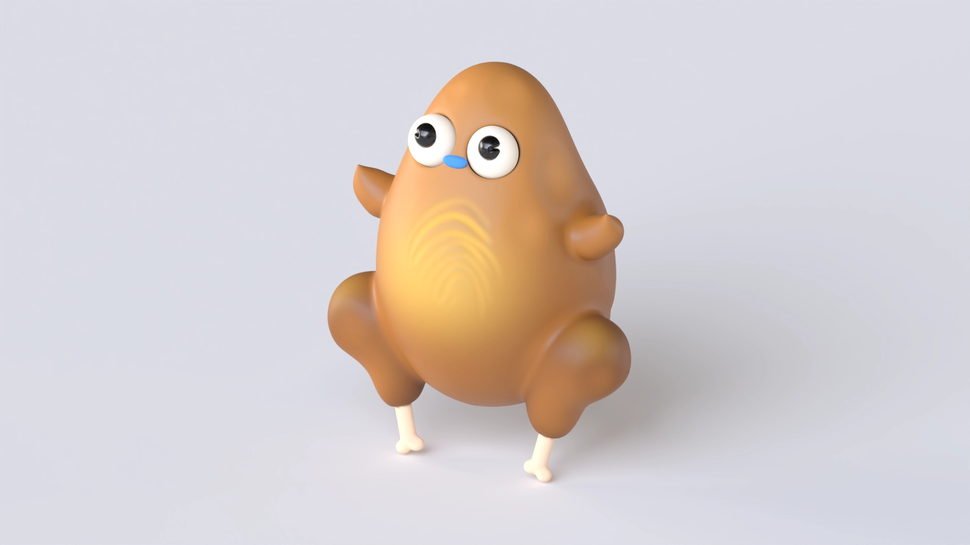 Roast Turkey, a 3D model on Womp