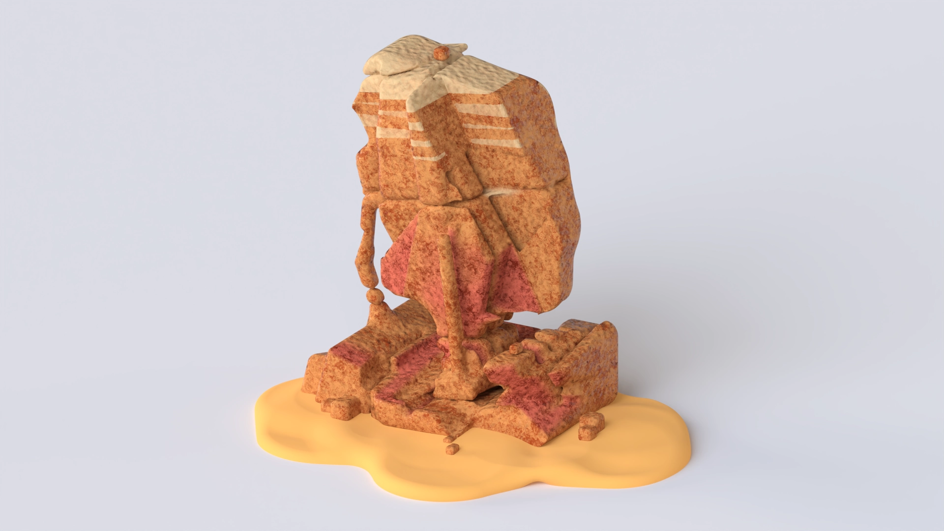 Rock 12, a 3D model on Womp