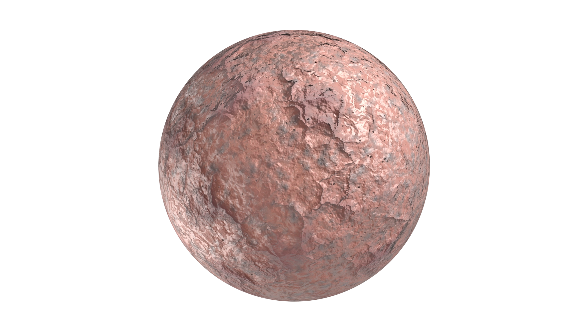 Rough Raw Copper, a 3D material on Womp