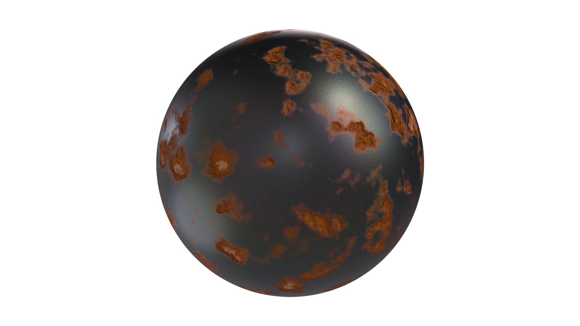 Rusted Black Metal, a 3D material on Womp