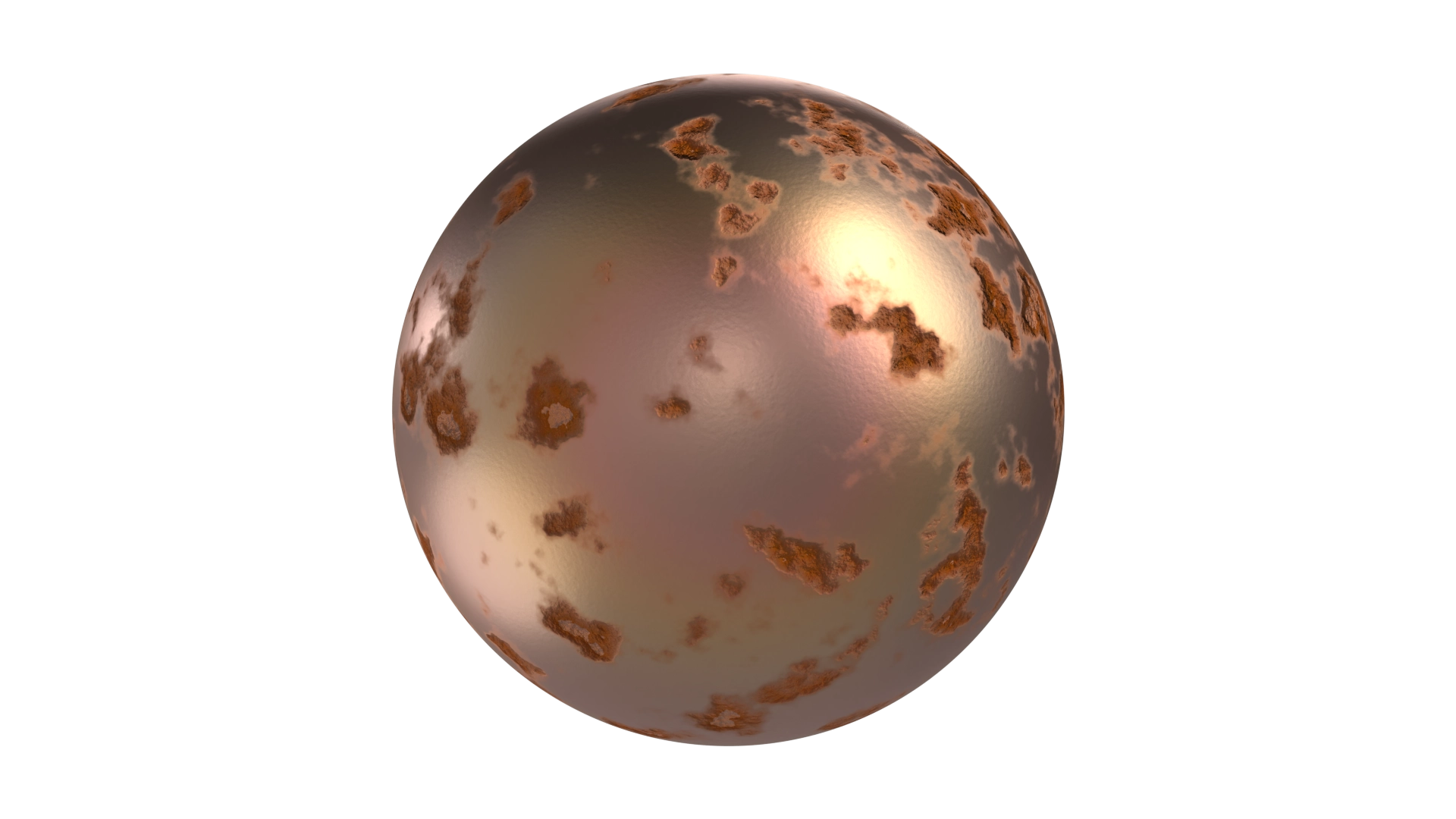 Rusted Copper, a 3D material on Womp
