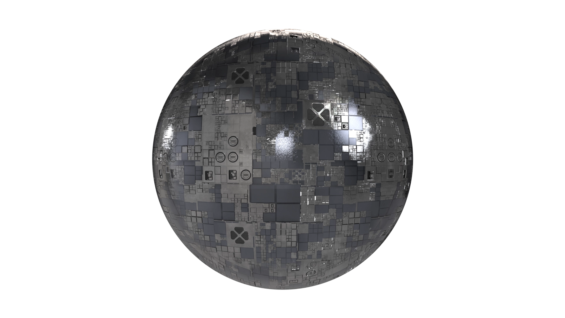 Sci-Fi Panels 1, a 3D material on Womp