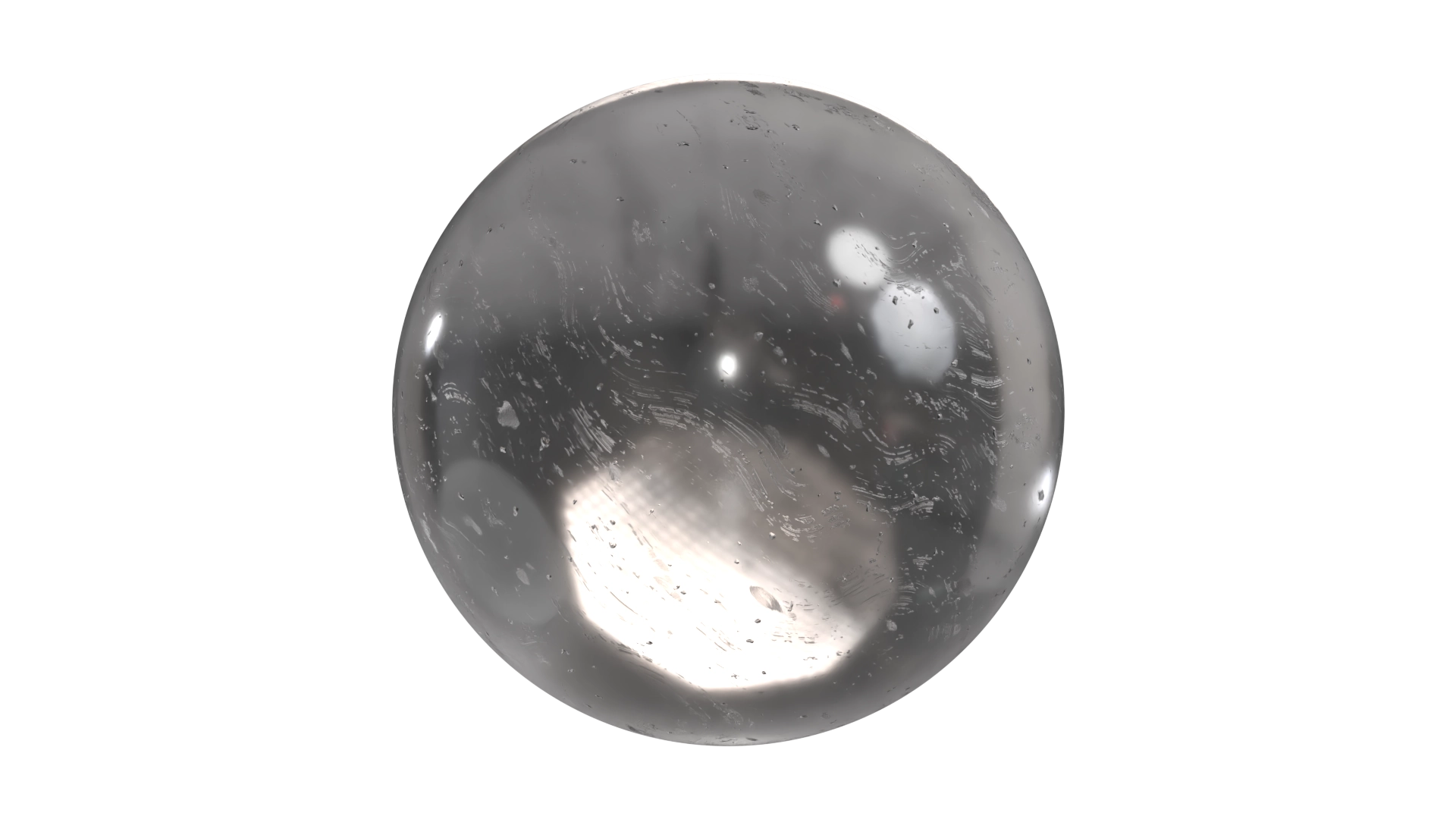Scratched Clear Glass, a 3D material on Womp