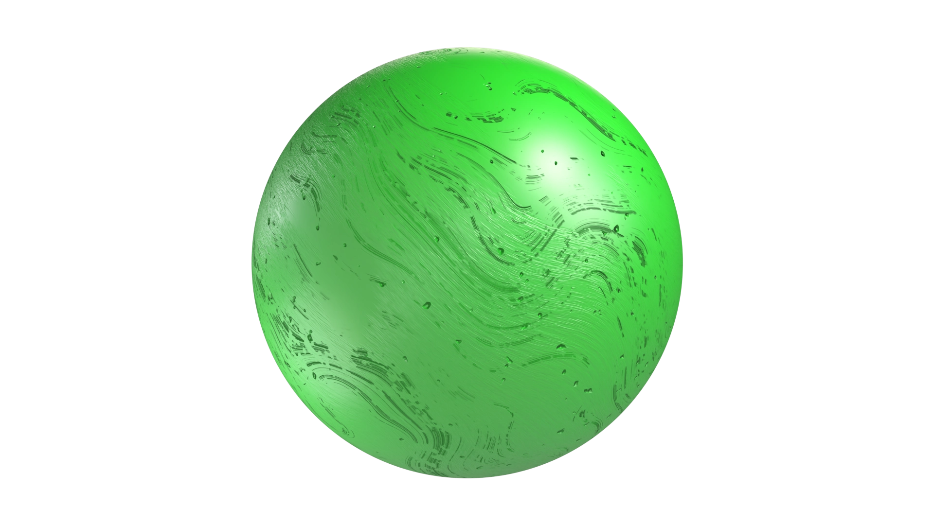 Scratched Plastic- Green, a 3D material on Womp