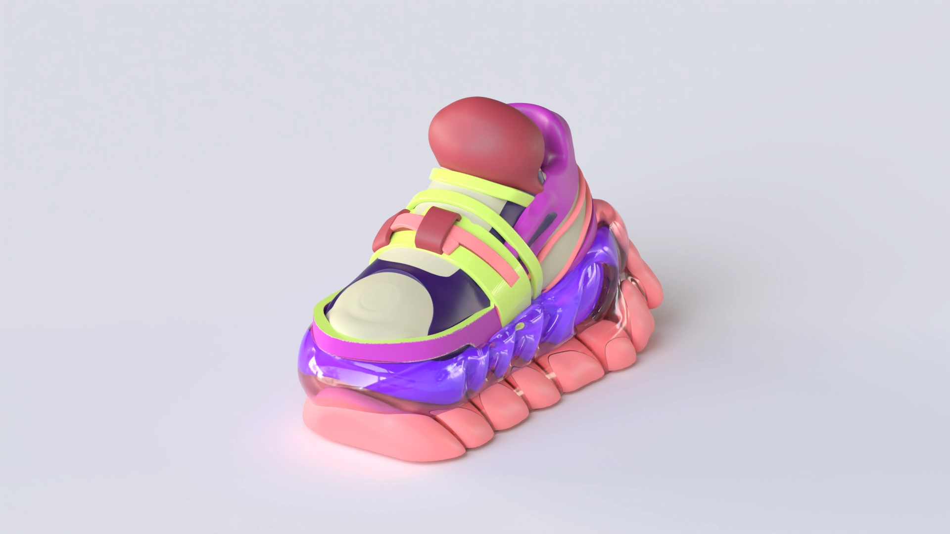 Shoe 3, a 3D model on Womp