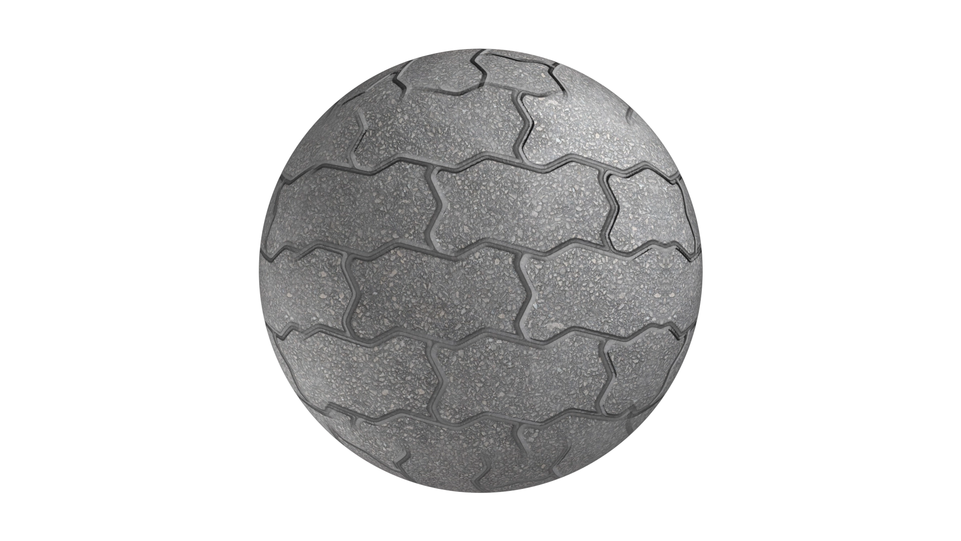 Sidewalk Tile 1, a 3D material on Womp