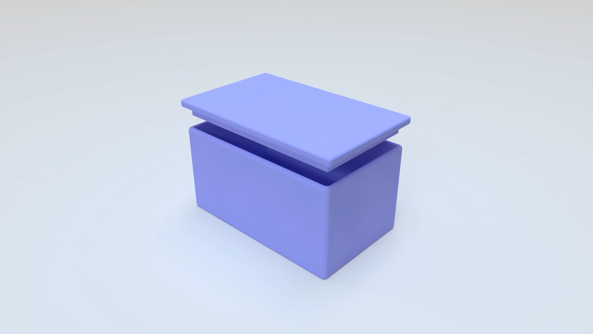 Small Bread Bin Template, a 3D model on Womp