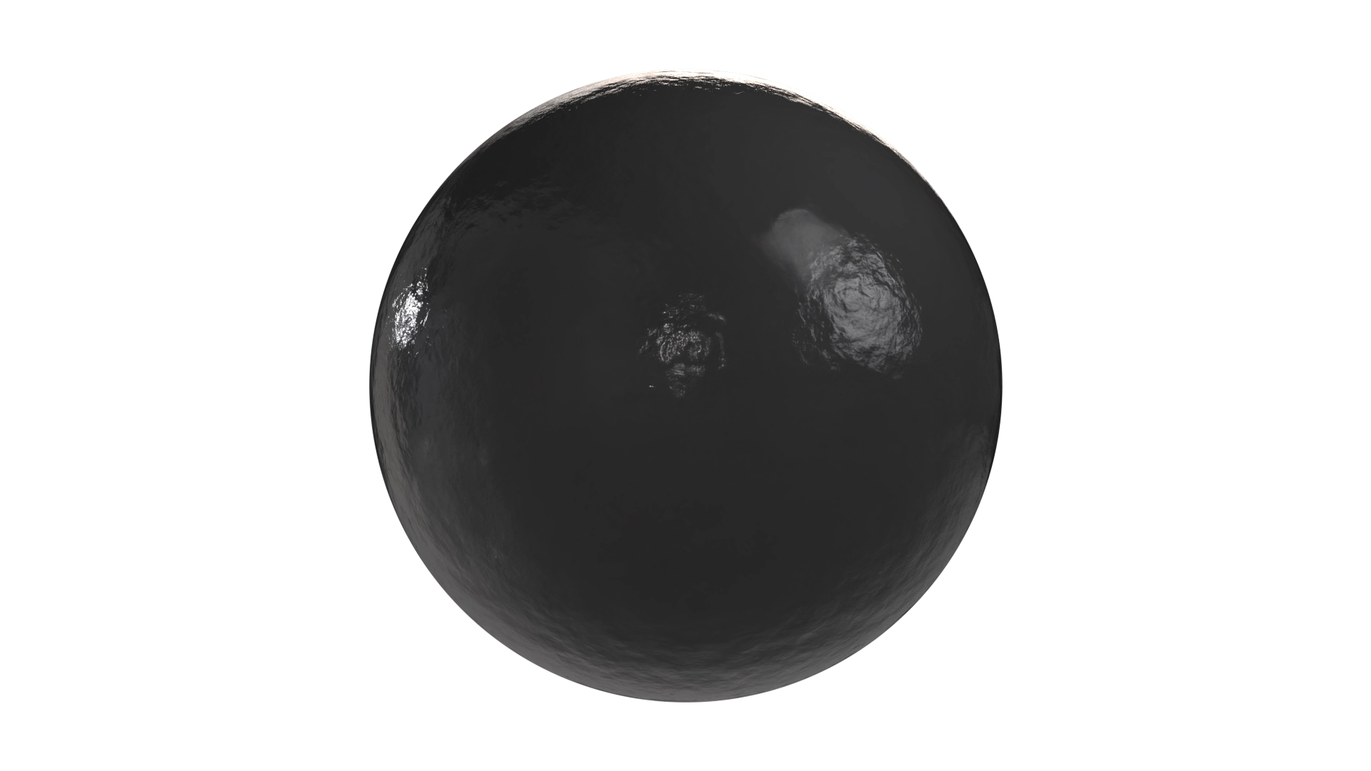 Smooth Black Rubber, a 3D material on Womp
