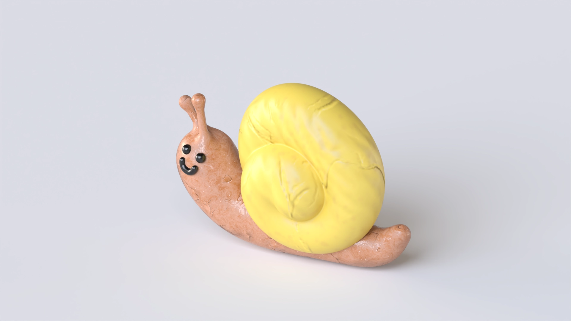 Snail, a 3D model on Womp