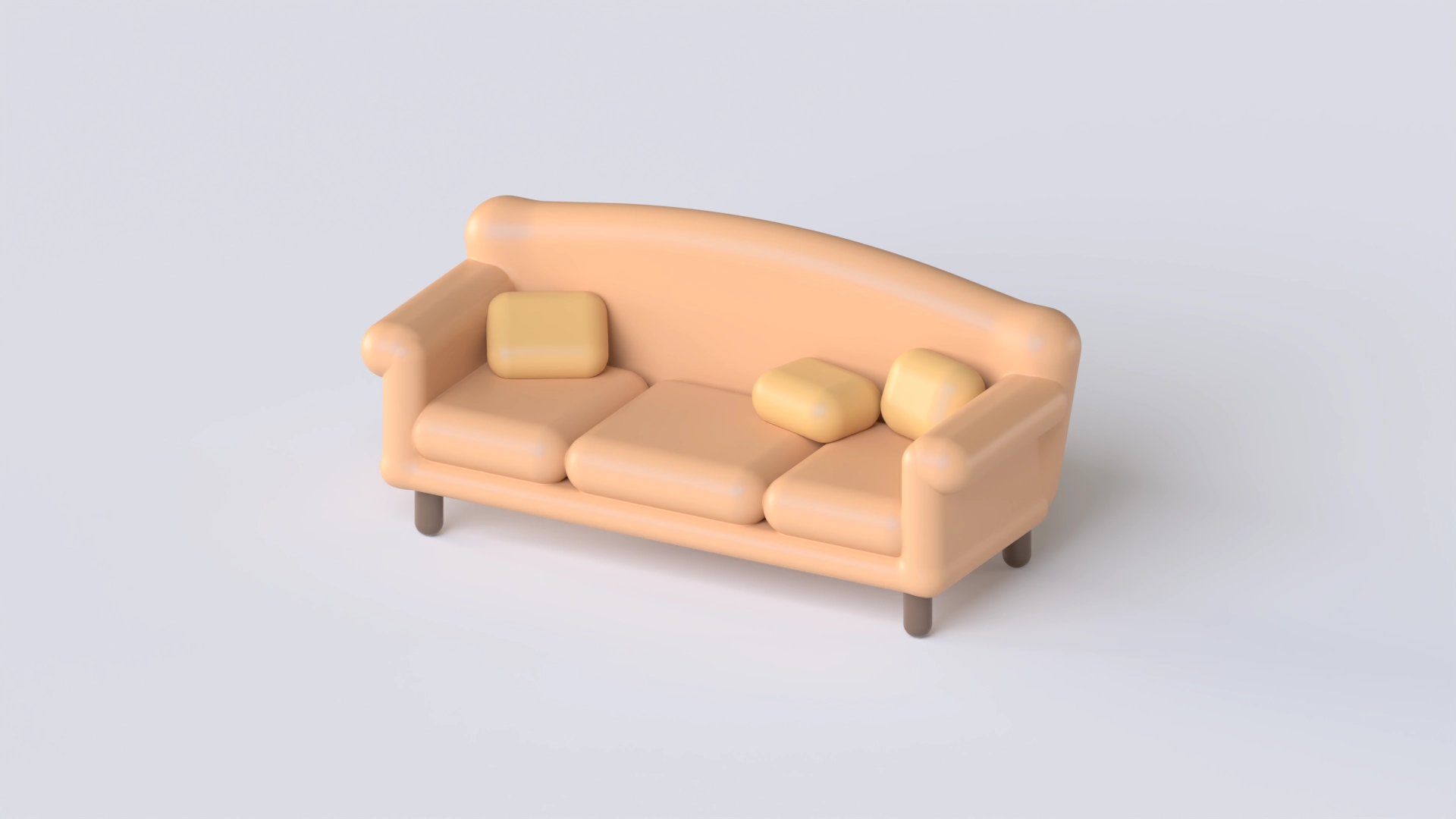 Sofa 2, a 3D model on Womp