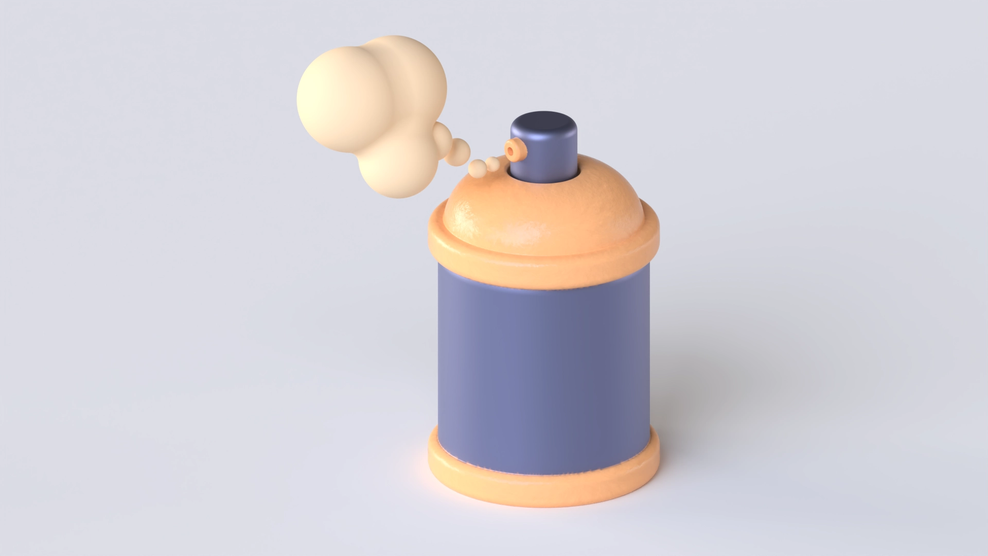 Spray Can, a 3D model on Womp