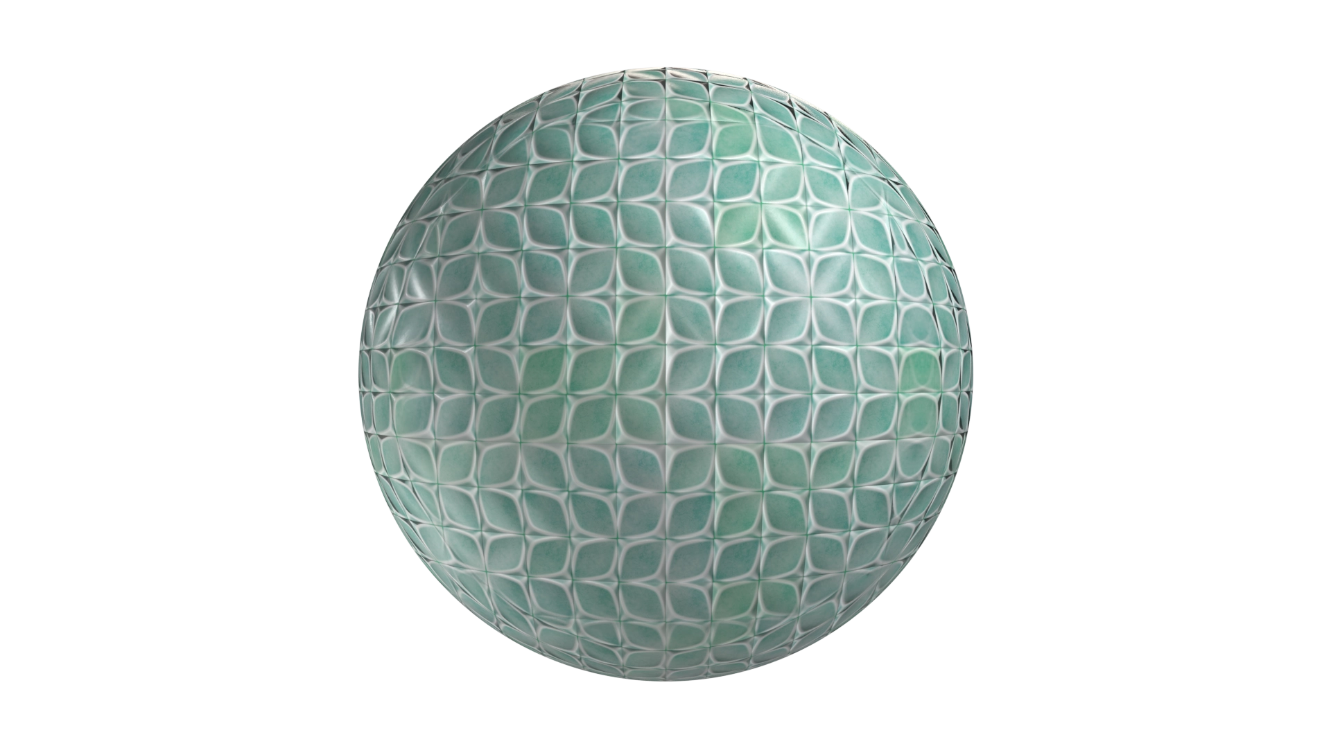 Square Green Tiles, a 3D material on Womp