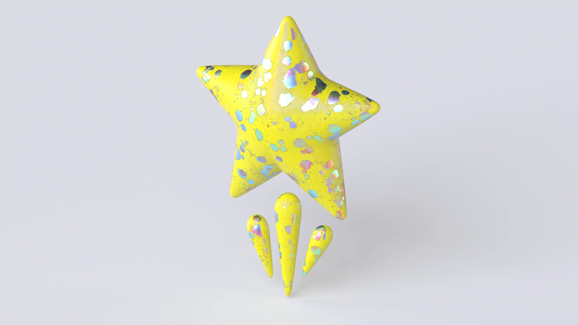 Star 3, a 3D model on Womp