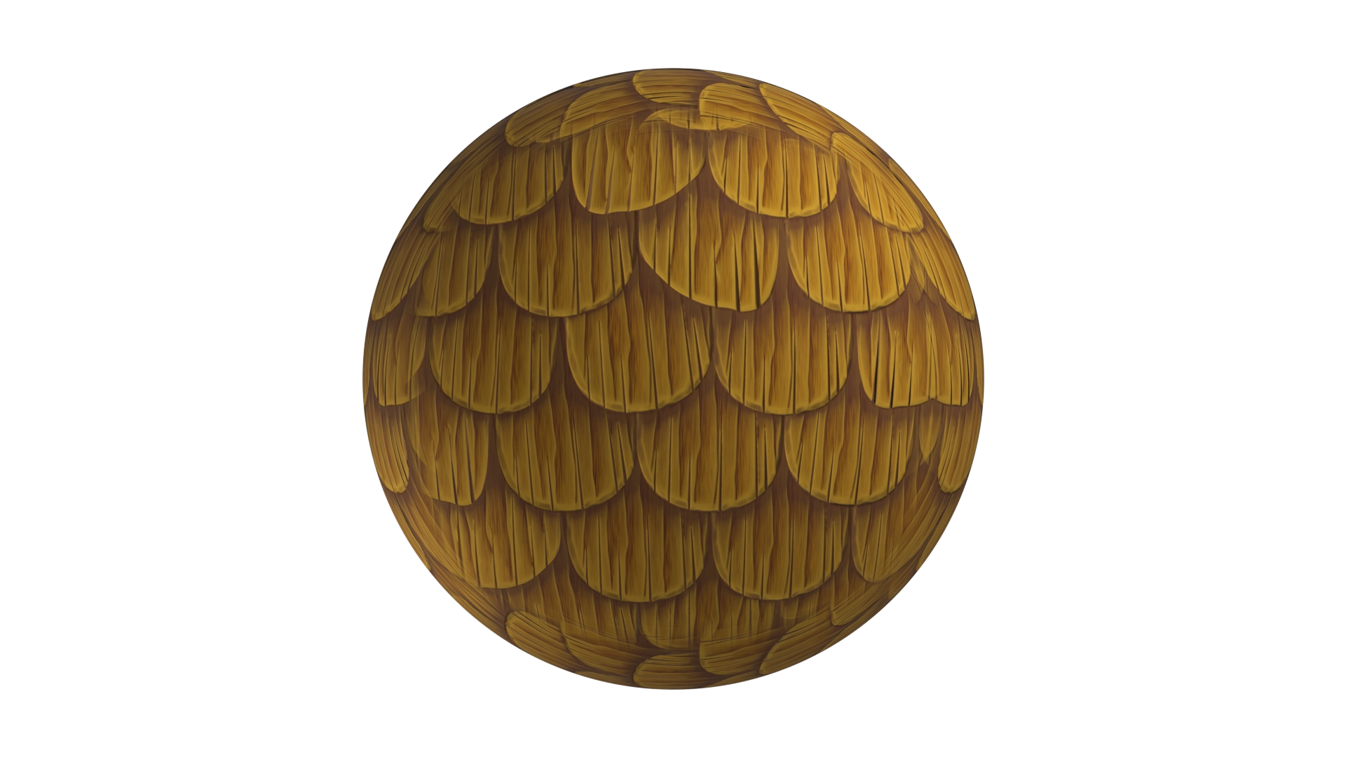 Stylized Wood Shingles 1, a 3D material on Womp
