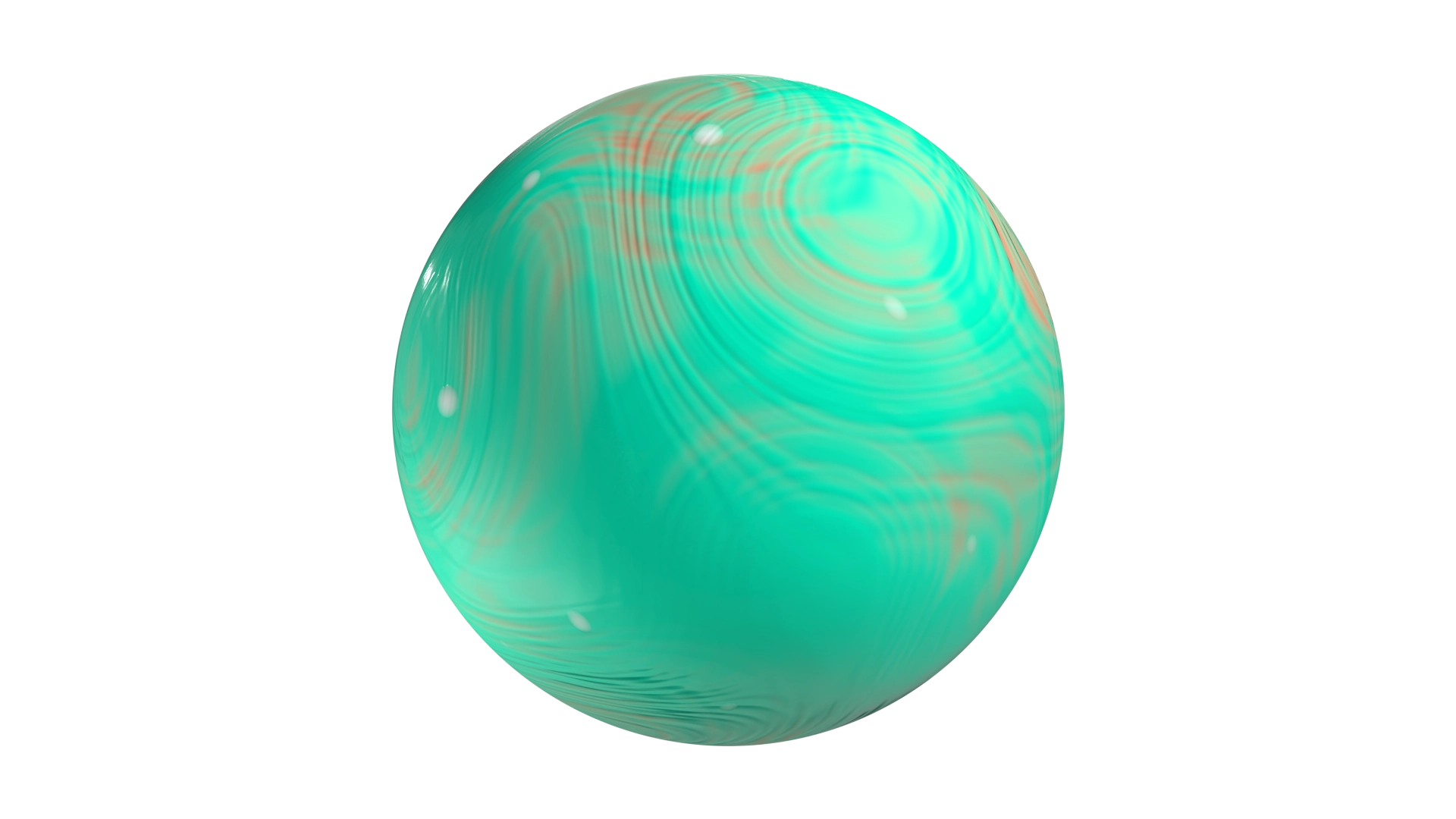 Swirled Aquamarine Clay, a 3D material on Womp