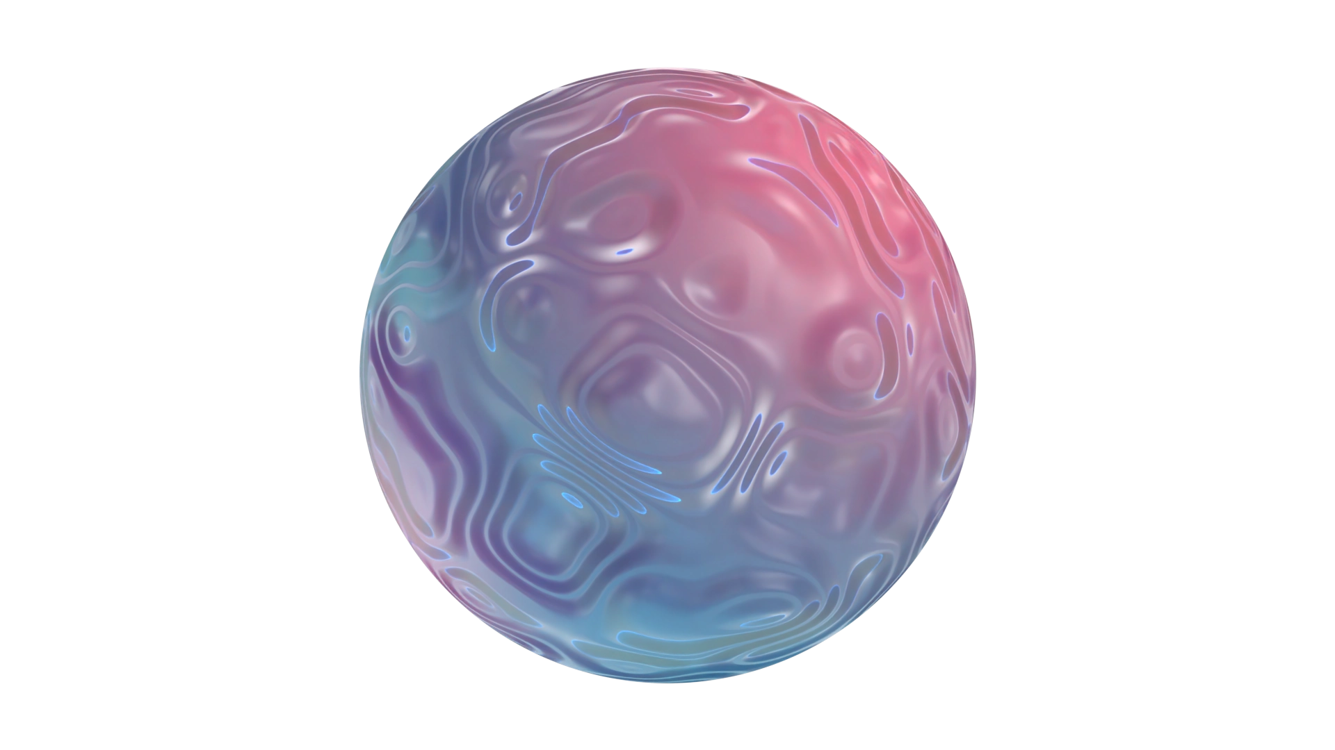 Swirled Milky Glass, a 3D material on Womp