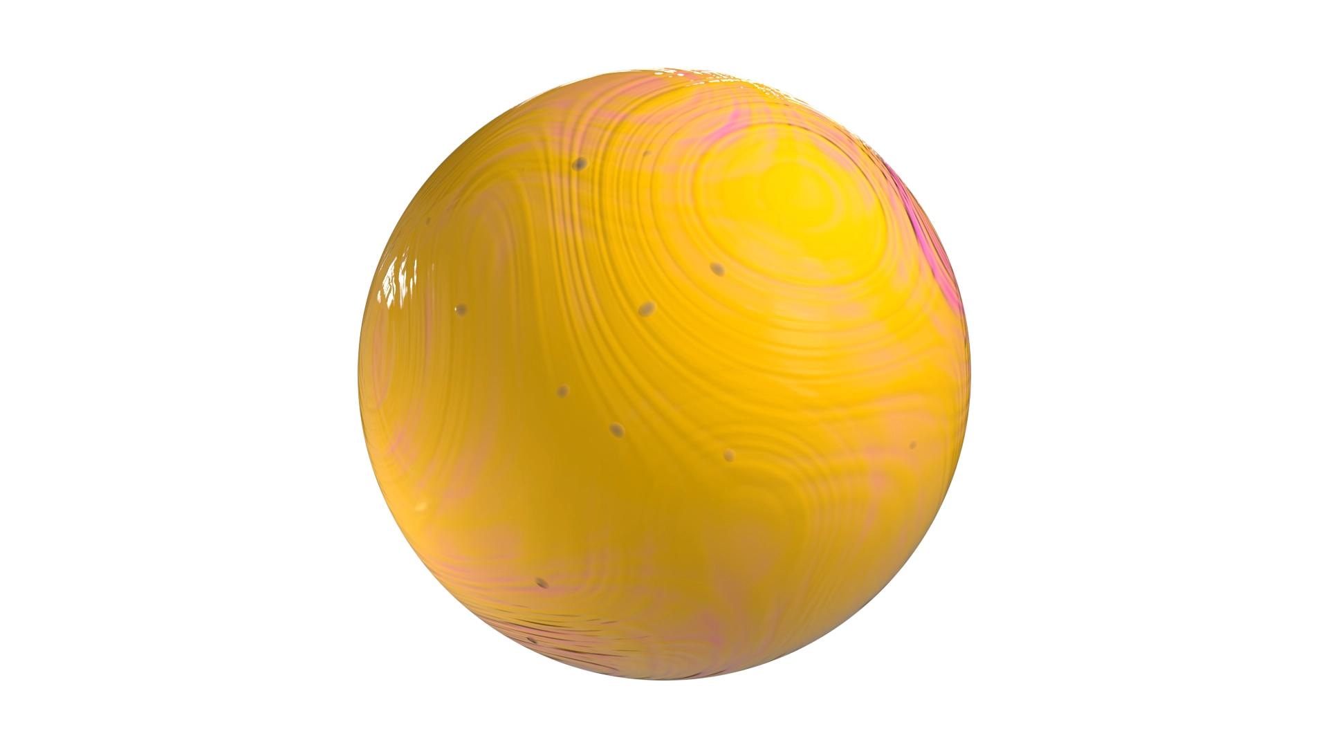 Swirled Yellow Clay, a 3D material on Womp